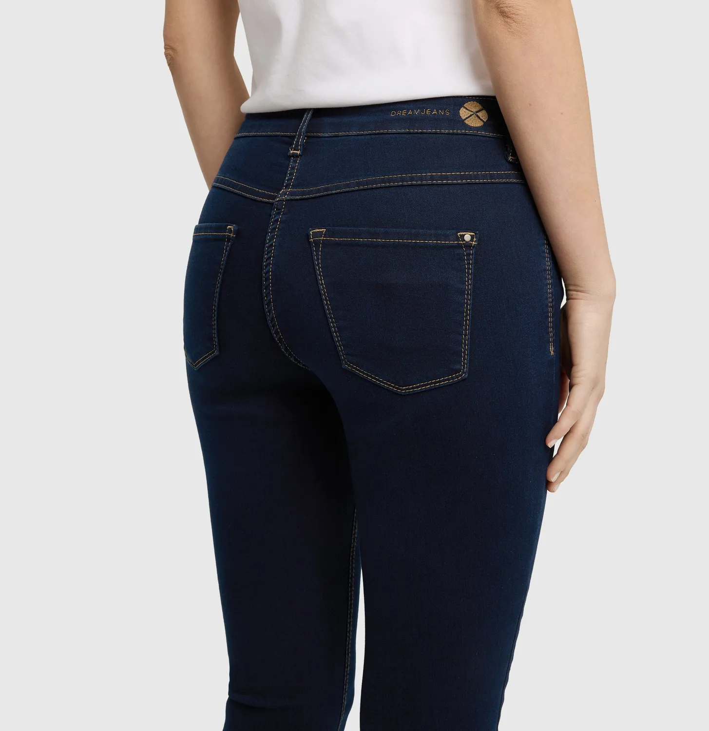 MAC Dream Skinny 5402-90-0355L jeans mørkeblå skinny