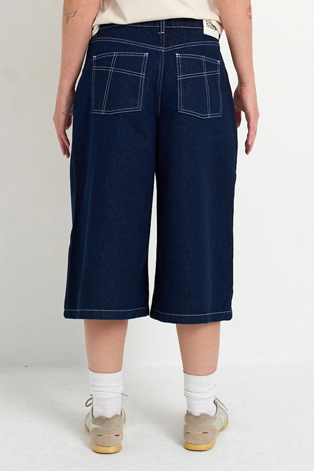 THE RAGGED PRIEST Release jorts indigo rinse baggy
