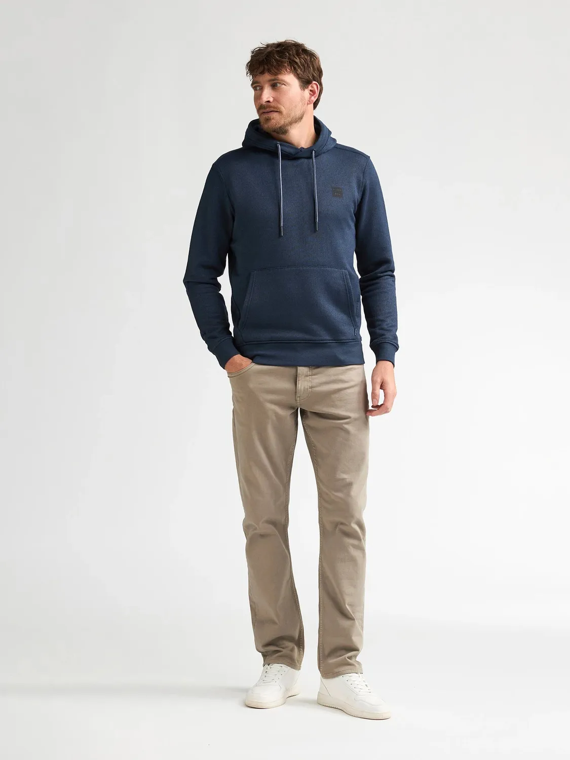 Petrol Industries Valleyview hoodie Royal Navy regular fit