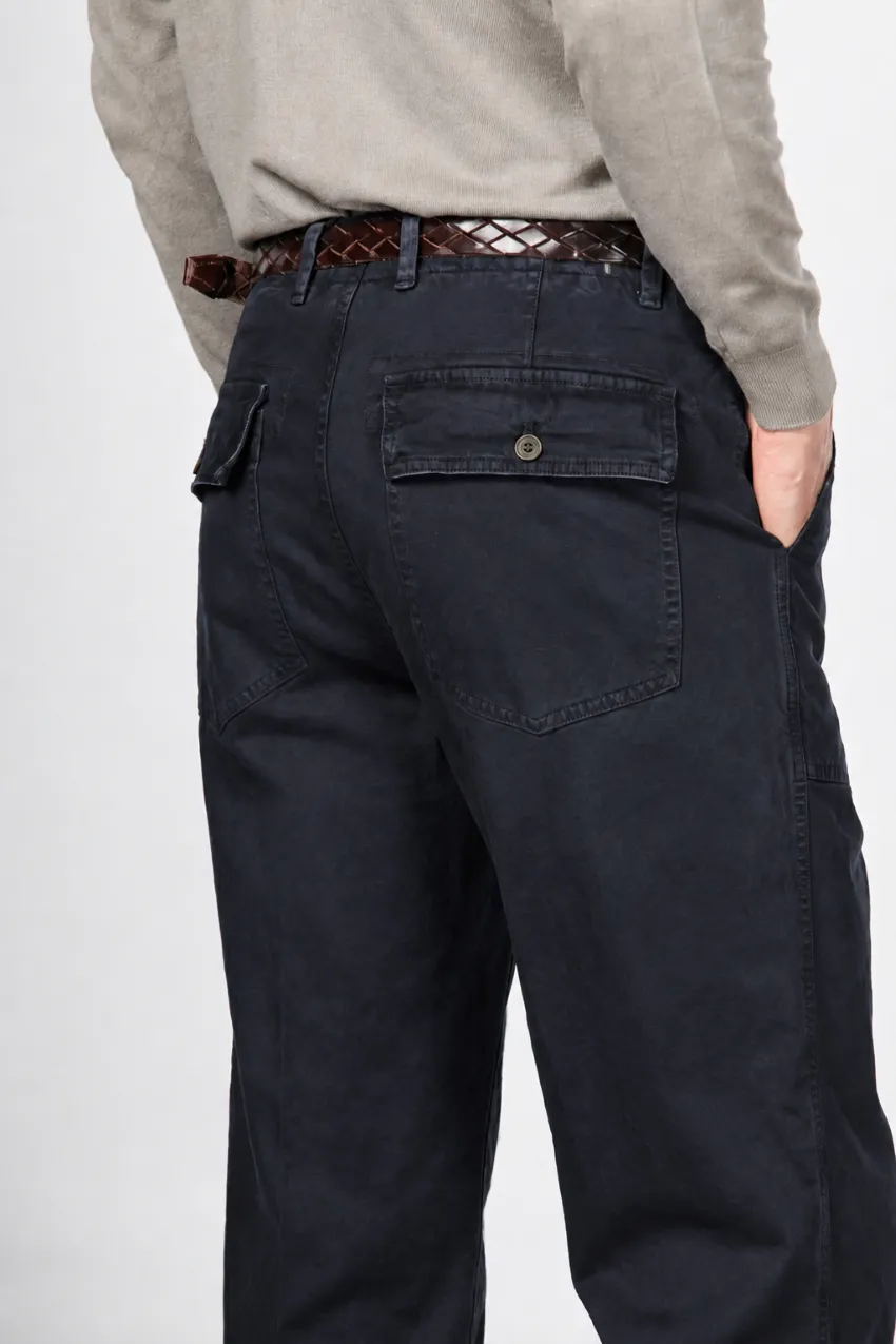 Mason's Prescott chinobukser navy gabardine relaxed