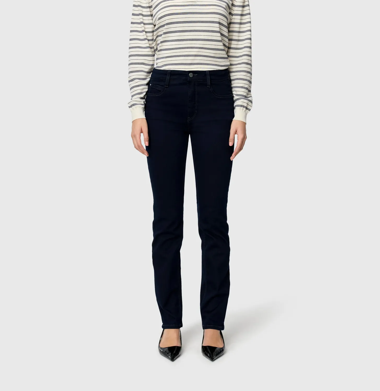 MAC Dream 5401-90-0355L jeans mørkeblå straight