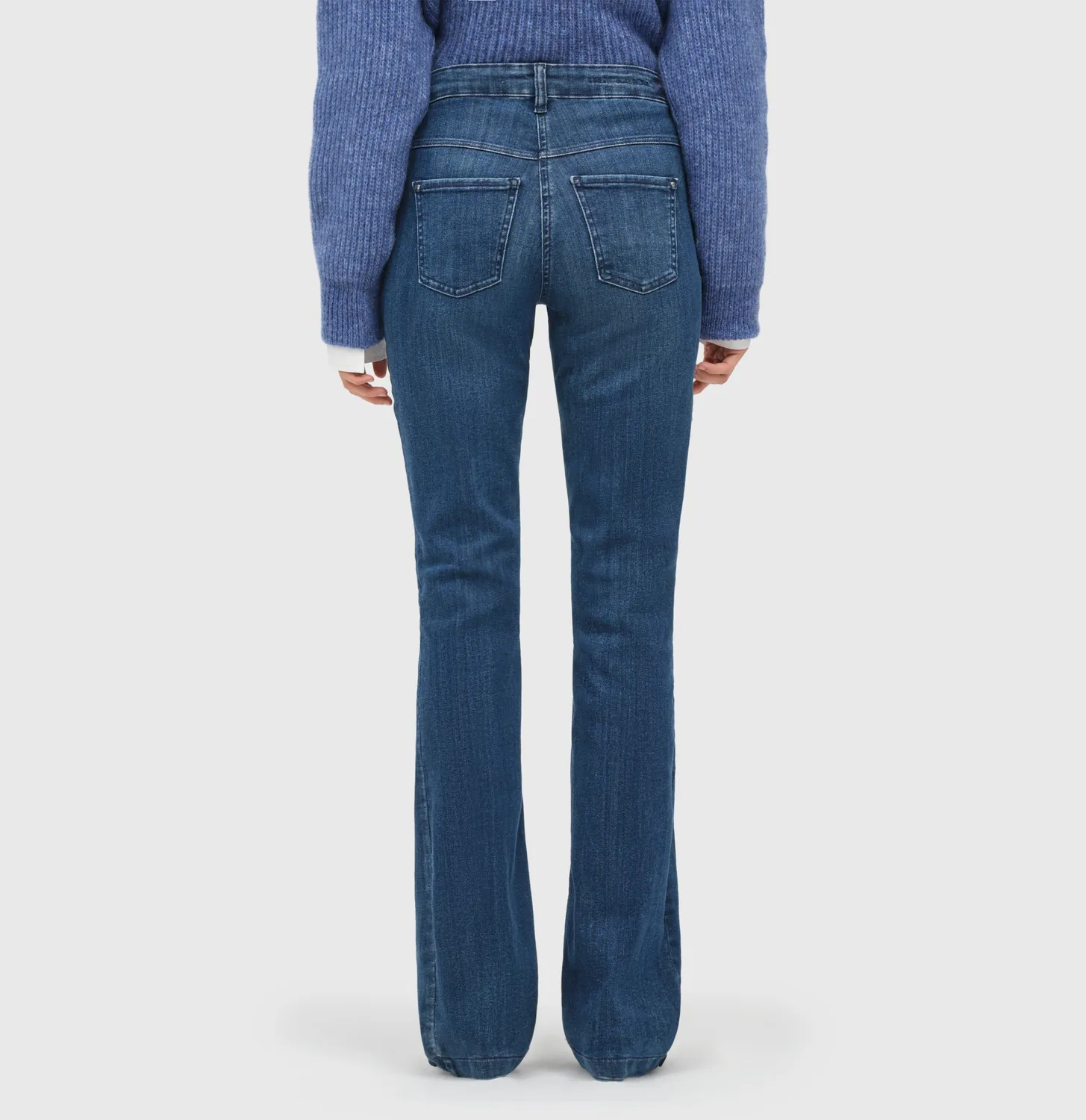 MAC Dream Boot 5429 bootcut jeans mellemblå