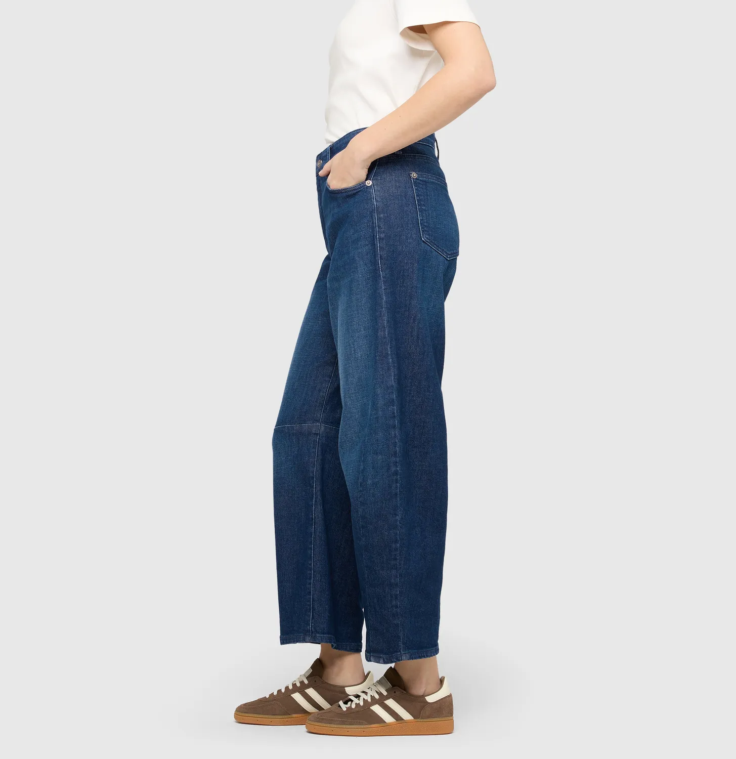 MAC Dakota Barrel 3123 jeans mørkeblå vintage
