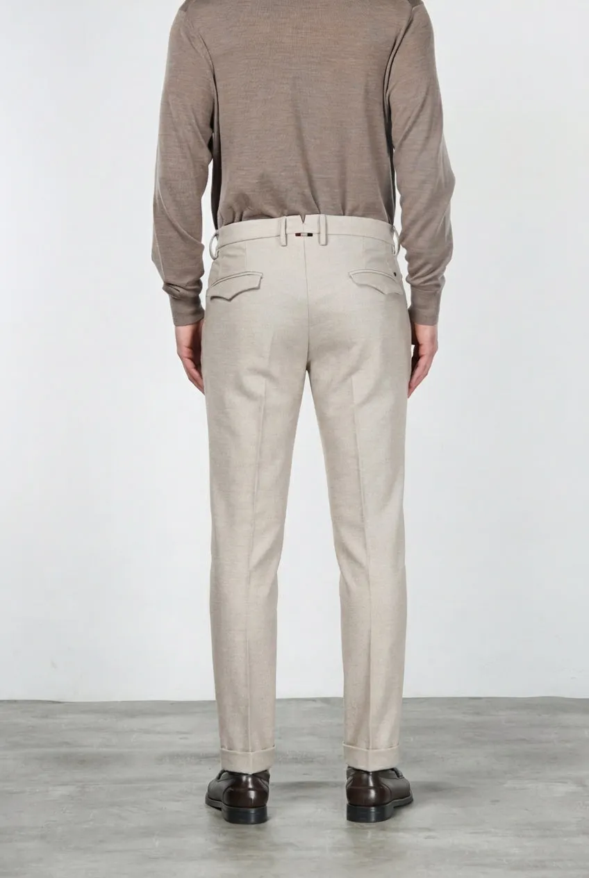 Mason's Torino City chinobukser beige diagonal slim