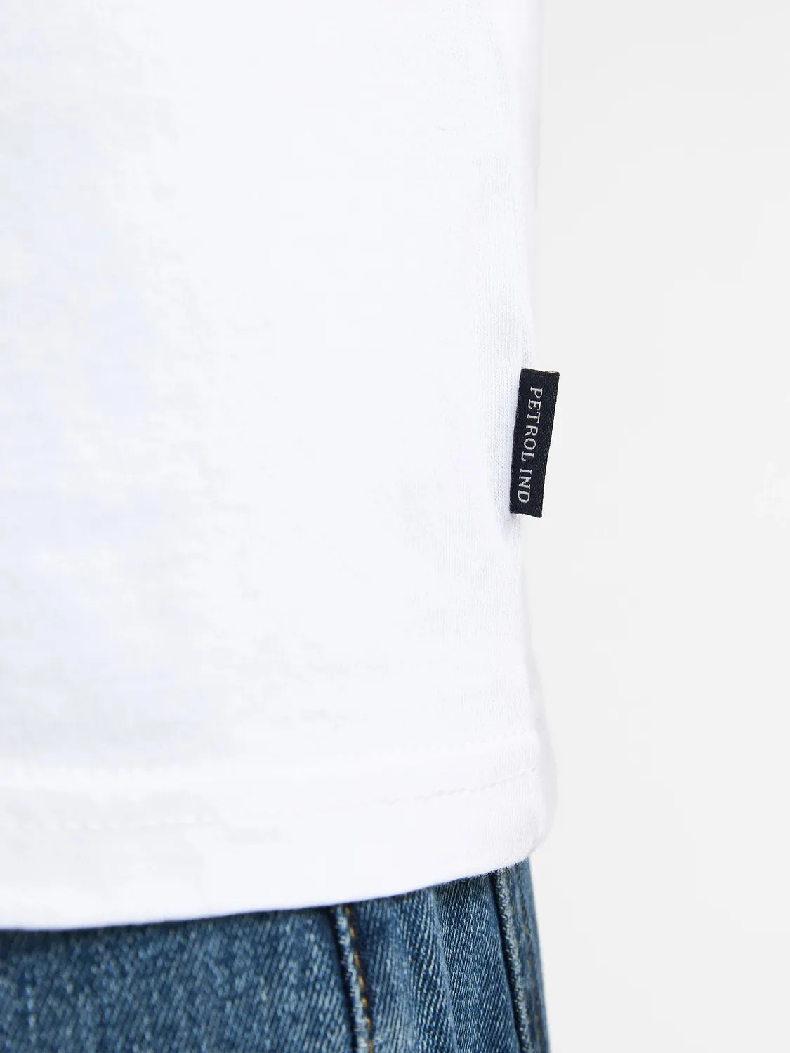 Petrol Industries Cosmos Azul t-shirt rygprint jersey