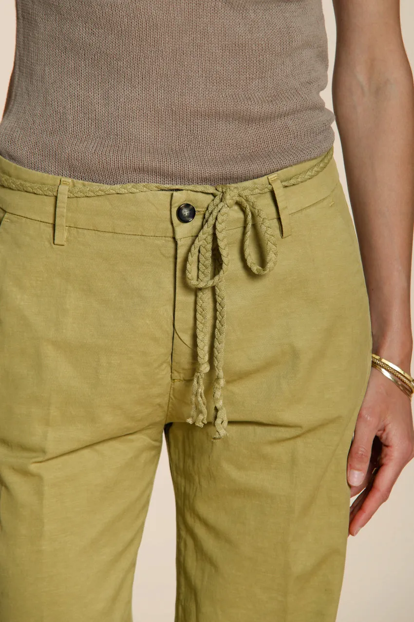 Mason's New York Straight chino syregrøn lyocell