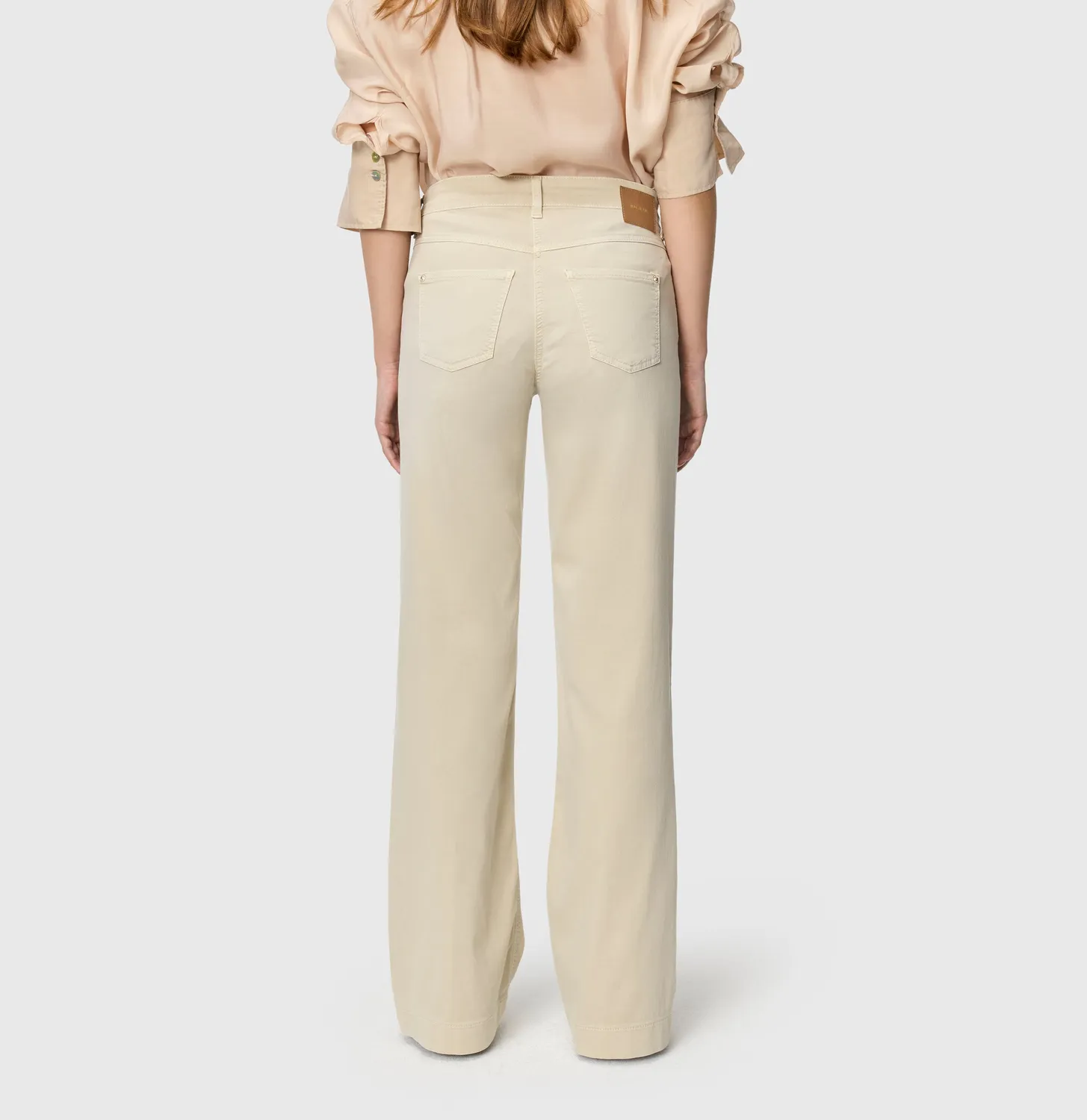 MAC Dream Wide wide leg jeans beige shaping