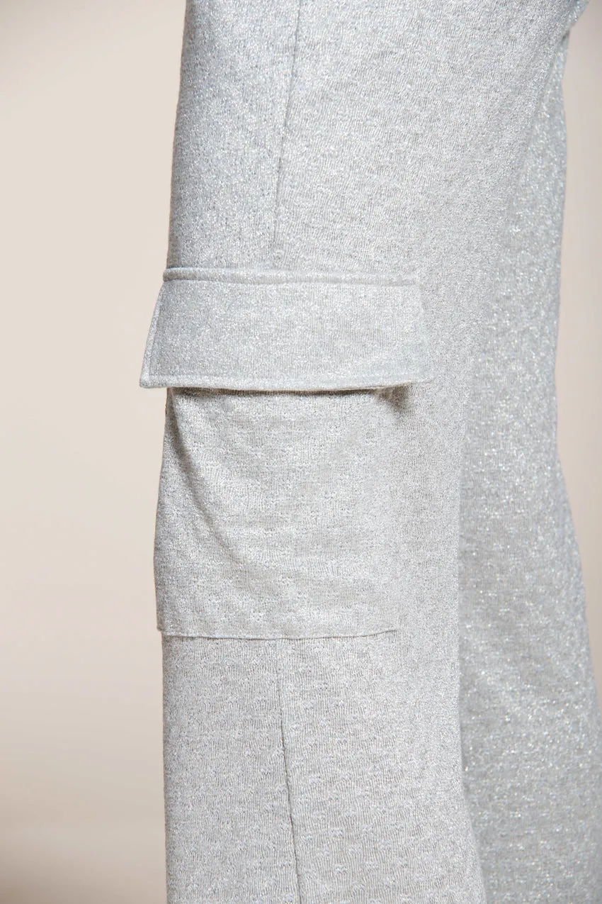 Mason's Easy Straight cargo joggerbukser sølv straight fit