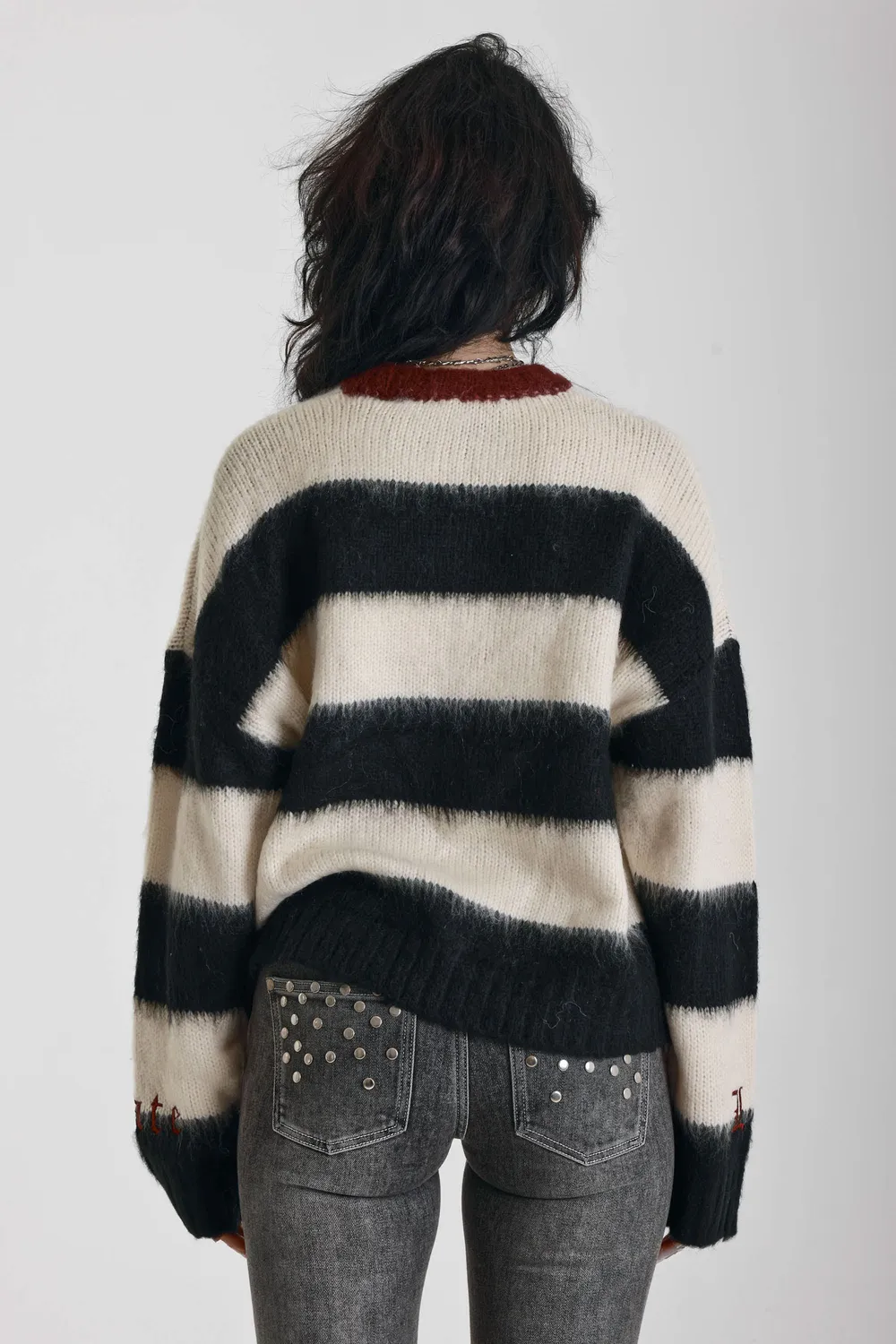 The Ragged Priest Feelings Stripe striktrøje stribet S