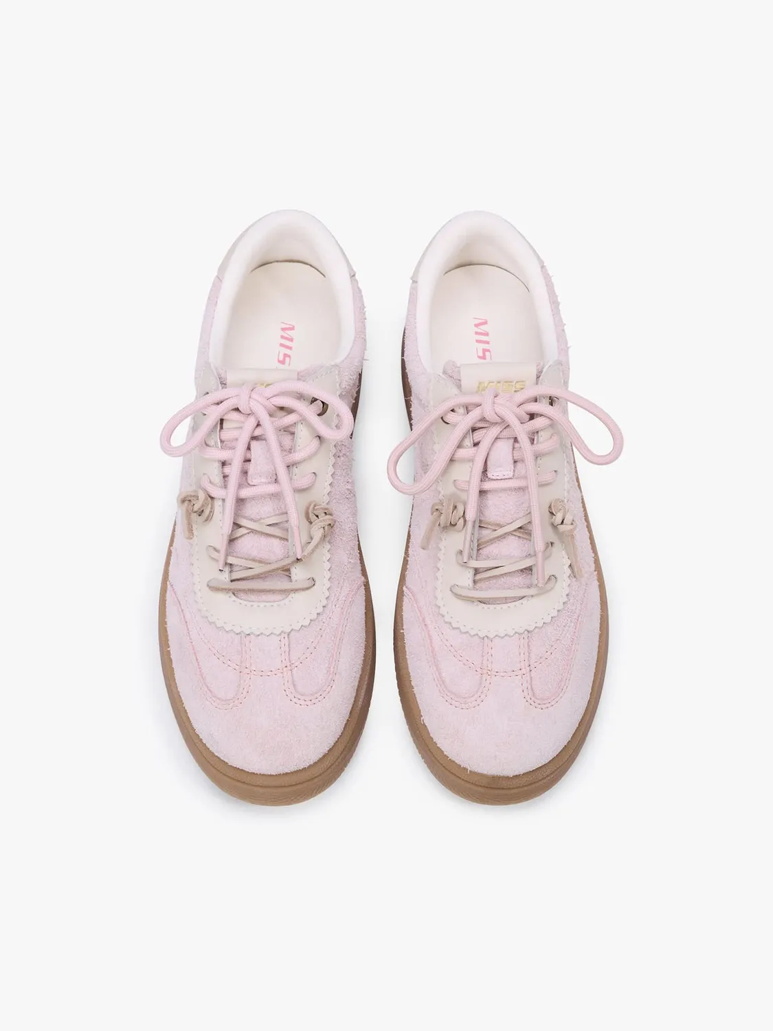 Miss Sixty Lace-Up sneakers off white