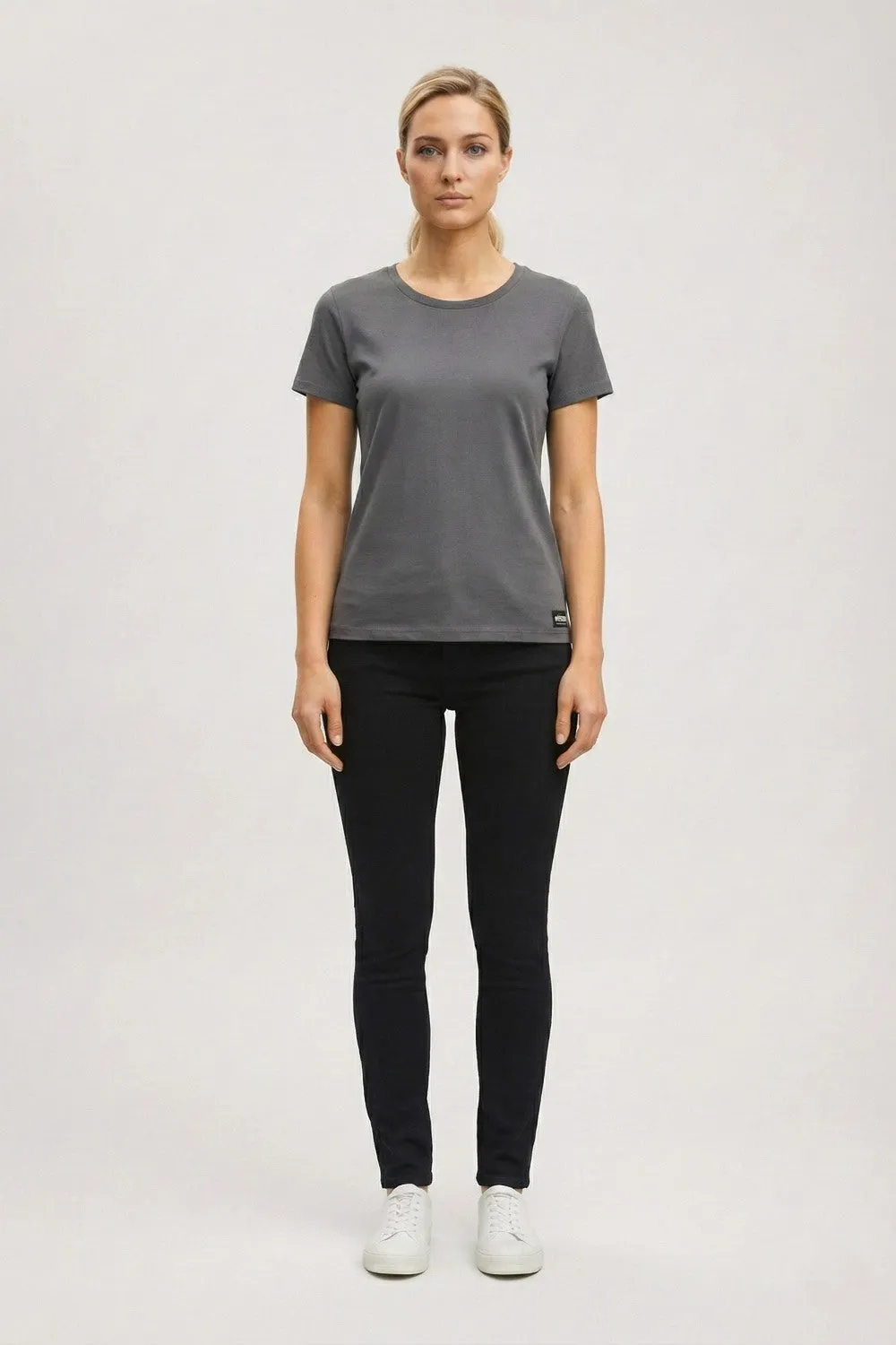 Organsk Breeze Midnight Blues jeans sort slim fit