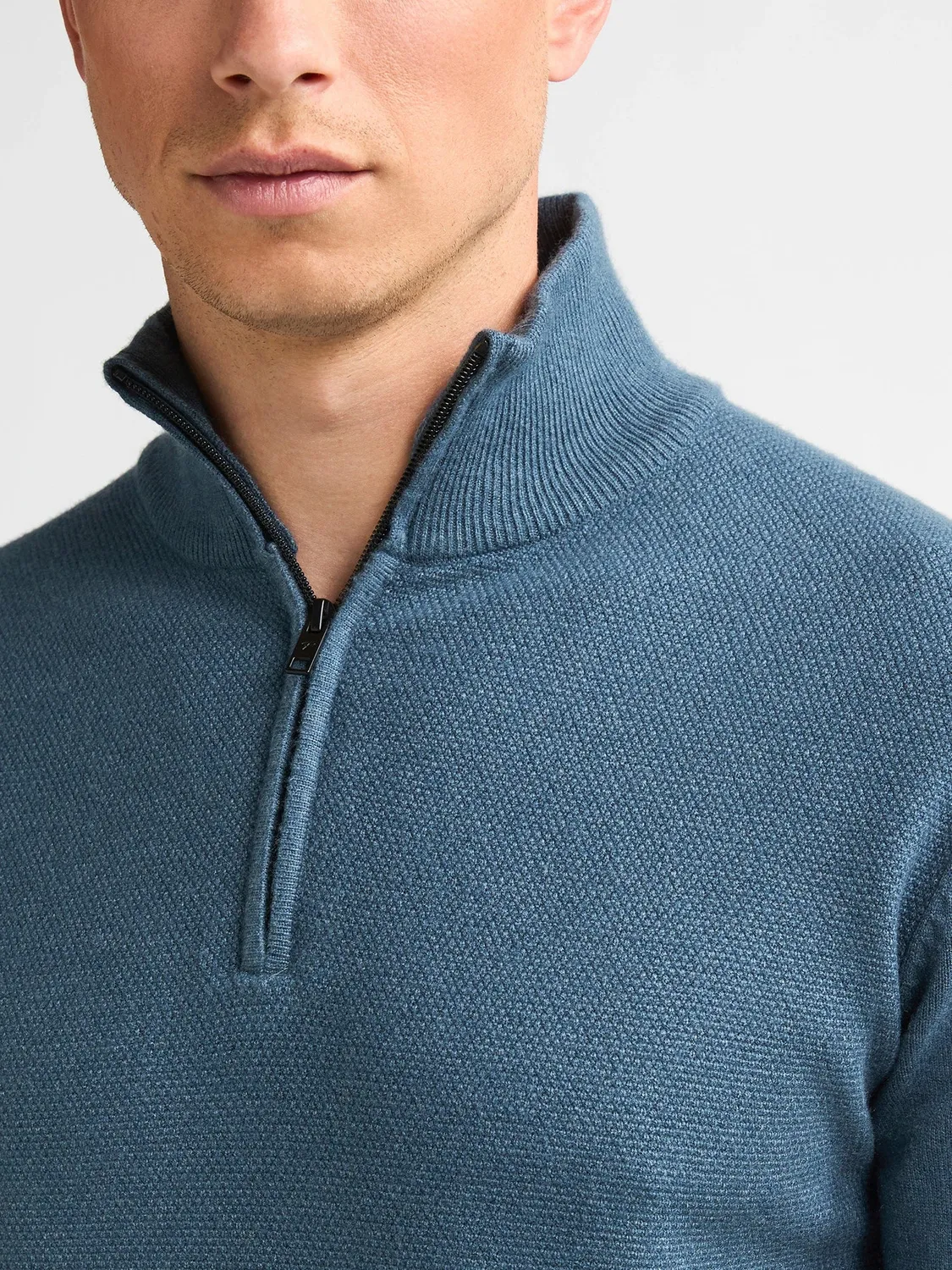 Petrol Industries Steelford strik halfzip lommer
