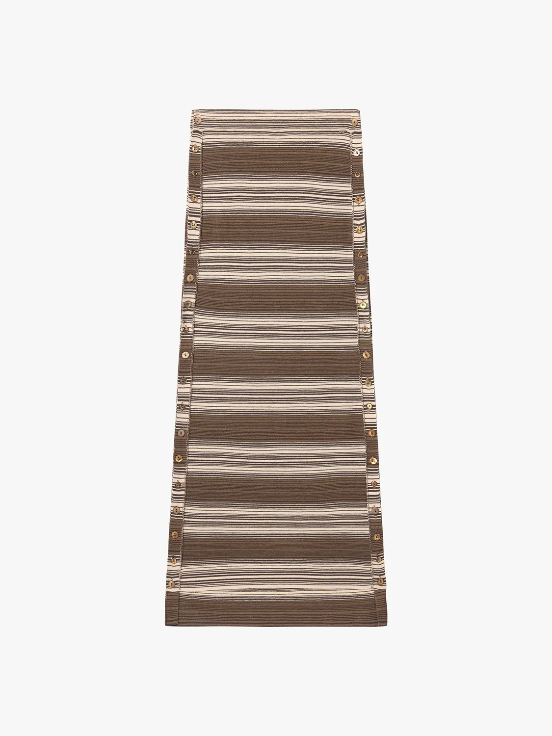 Miss Sixty KNWLS 6M1RJ92000H22 maxi-nederdel brun beige uld