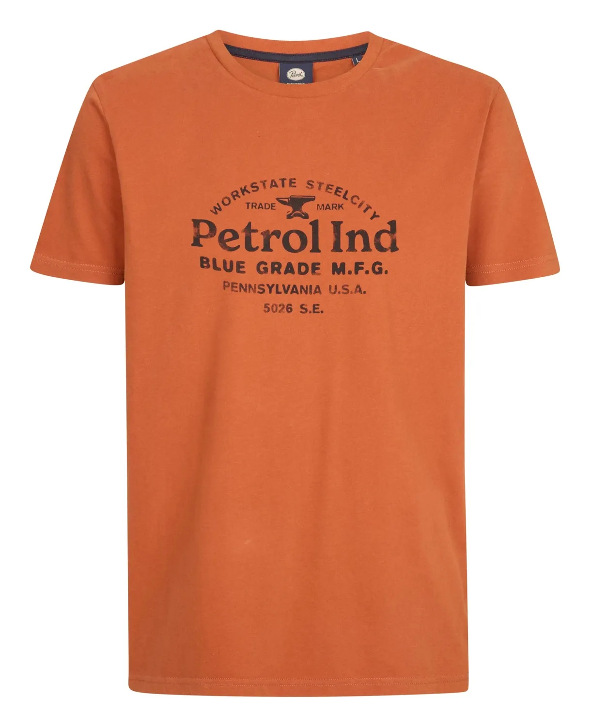 Petrol Industries Elliott T-shirt Oak industriel print