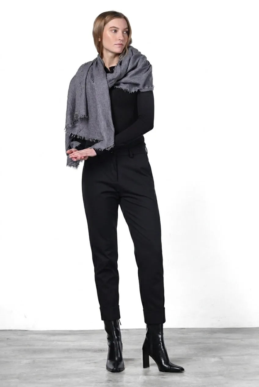 Mason's New York Carrot chinos sort teknisk jersey