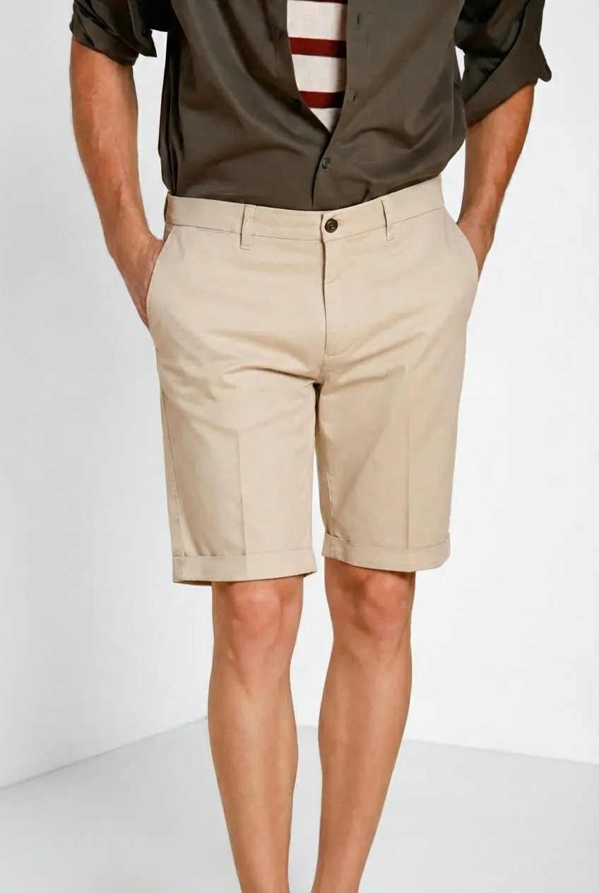 Mason's London chino shorts regular lysebeige stretch