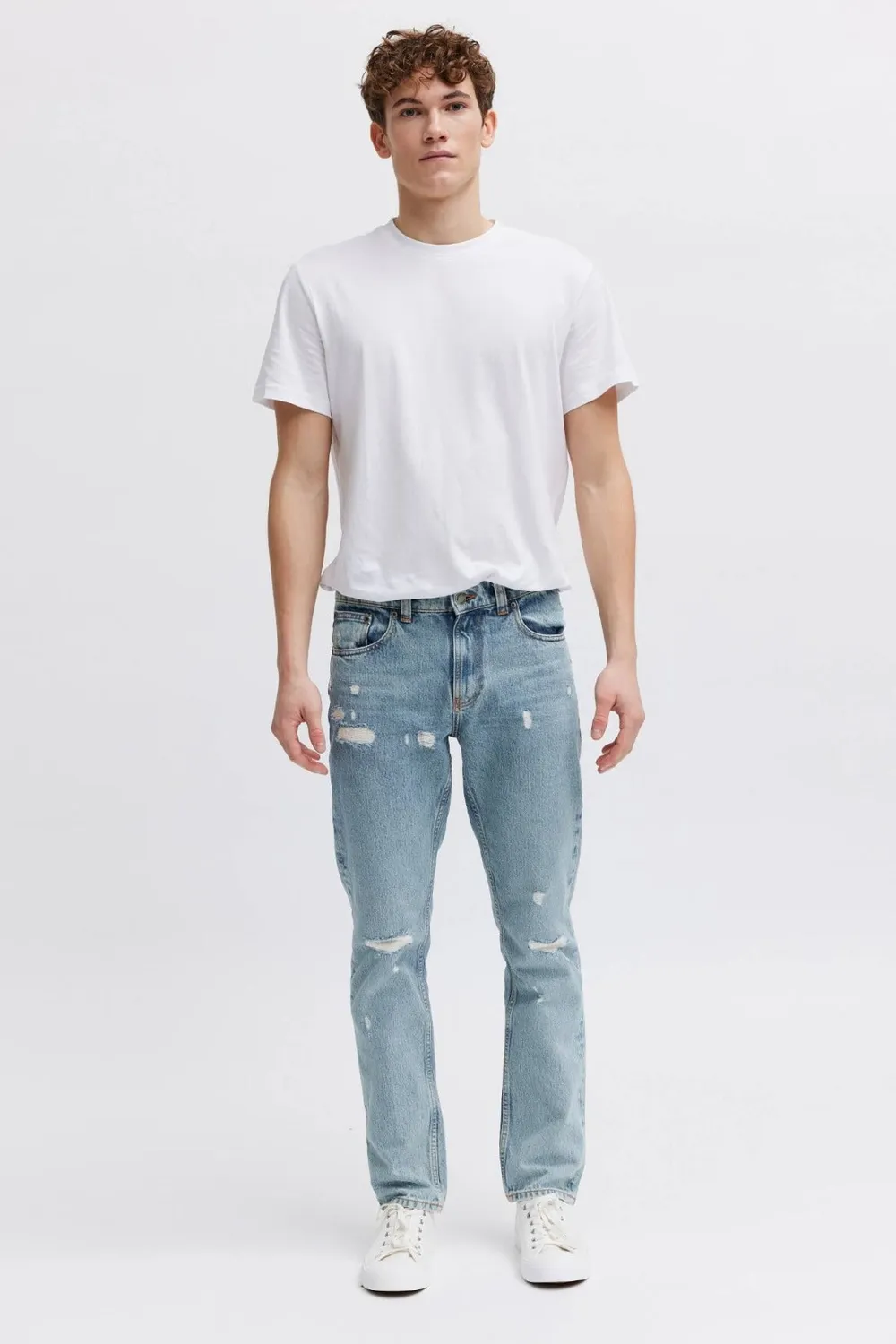 Organsk Element Arctic Revolt jeans lys vask