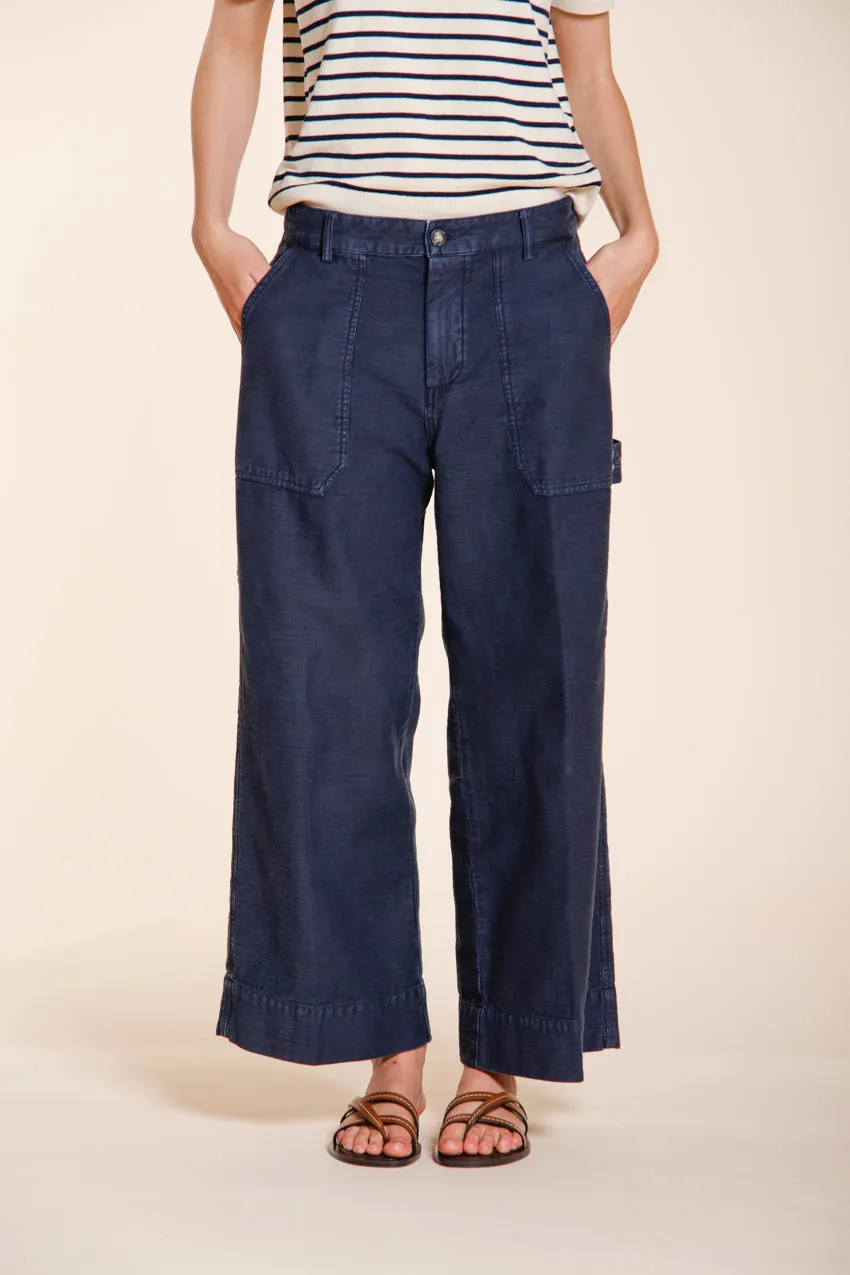 Mason's Dallas Wide cargobukser navy straight