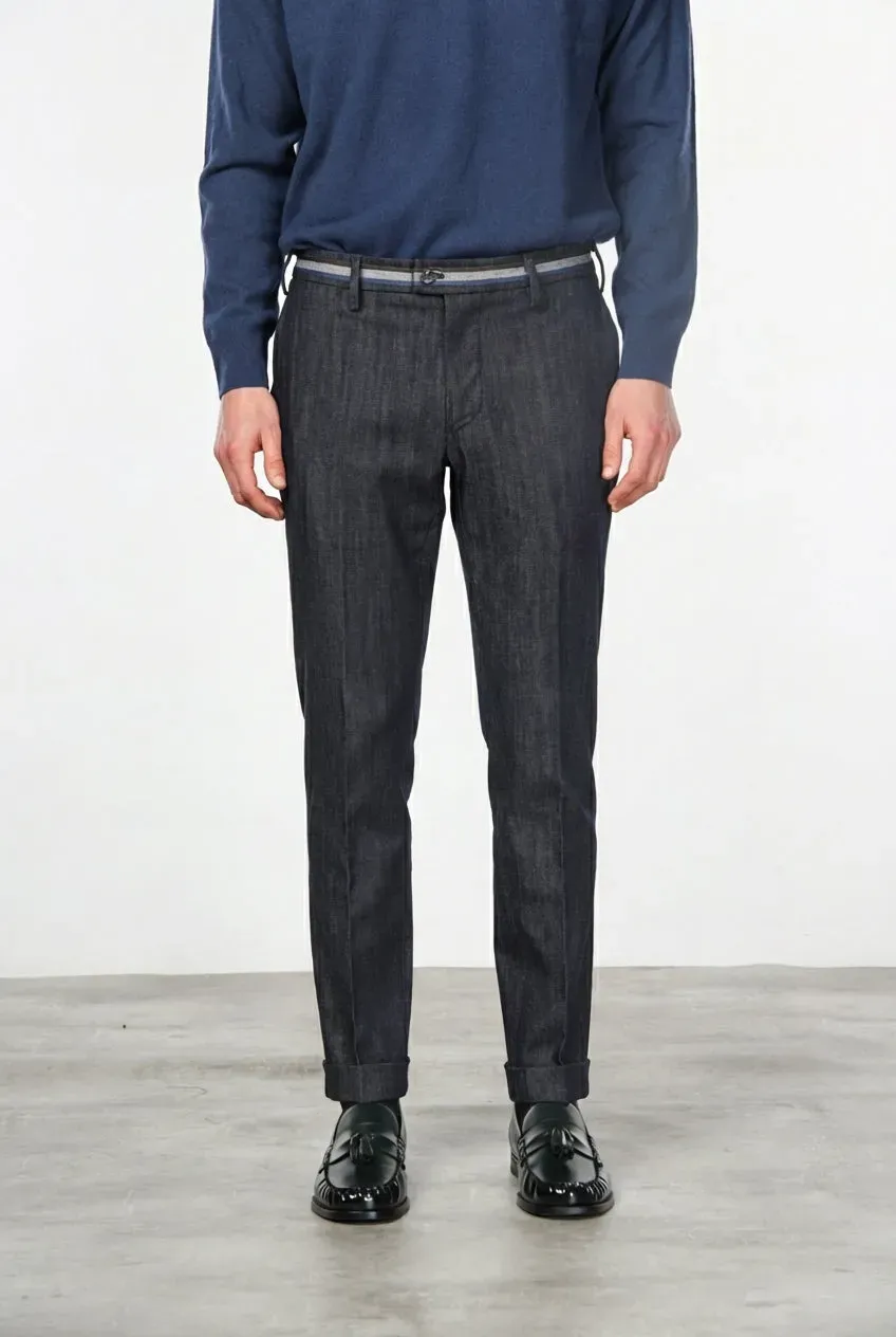 Mason's New York Winter chinobukser navy regular