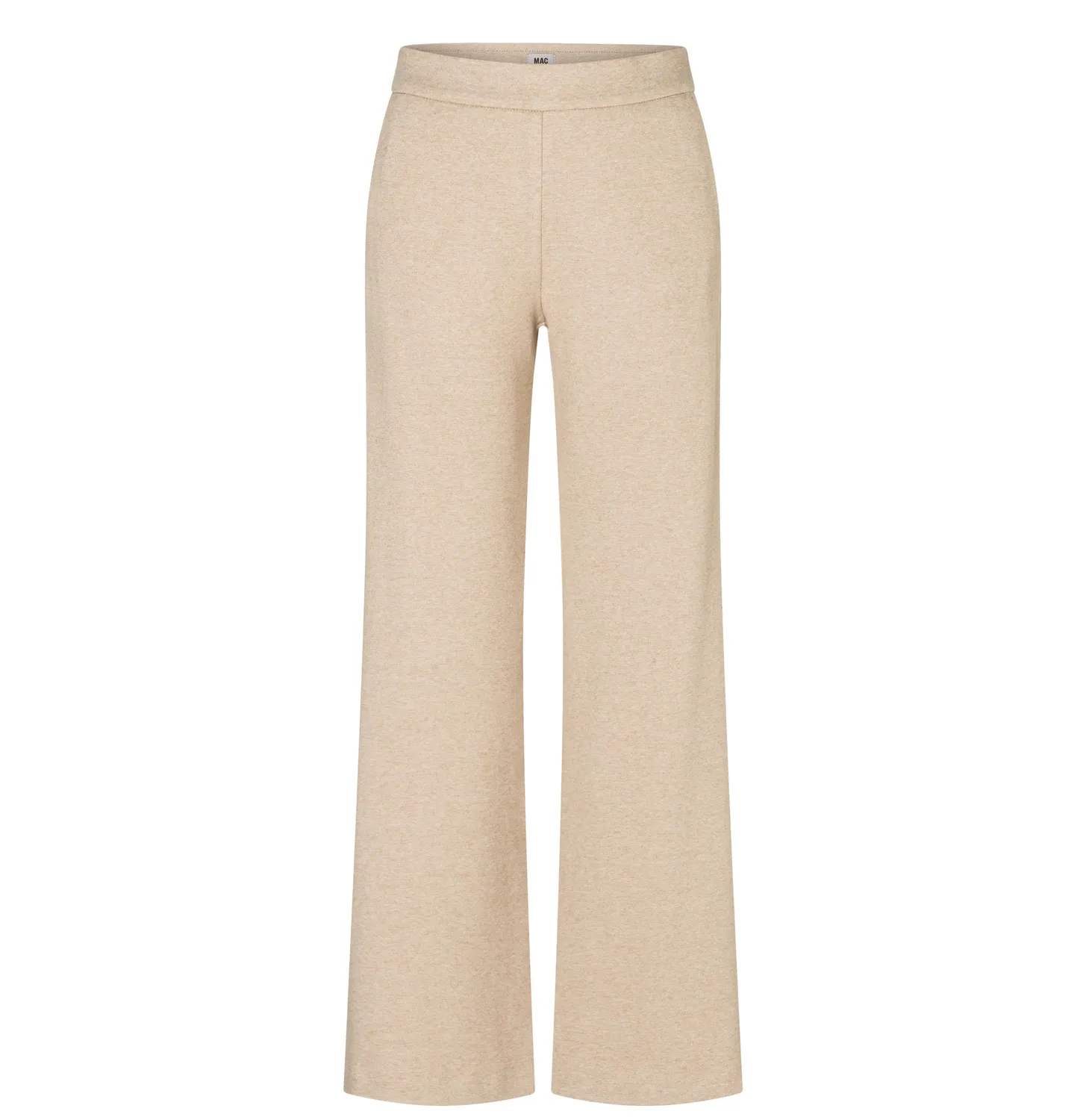 MAC Chiara 3055 jerseybukser brun wide leg