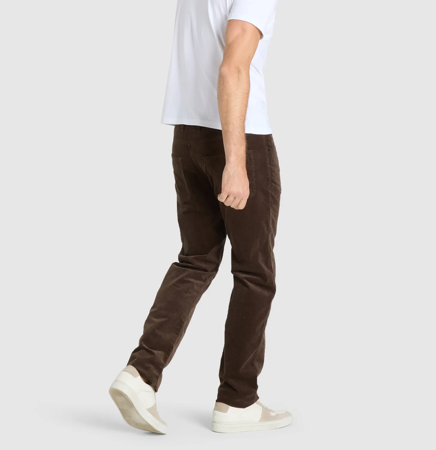 MAC Arne fløjlsbukser brun modern fit