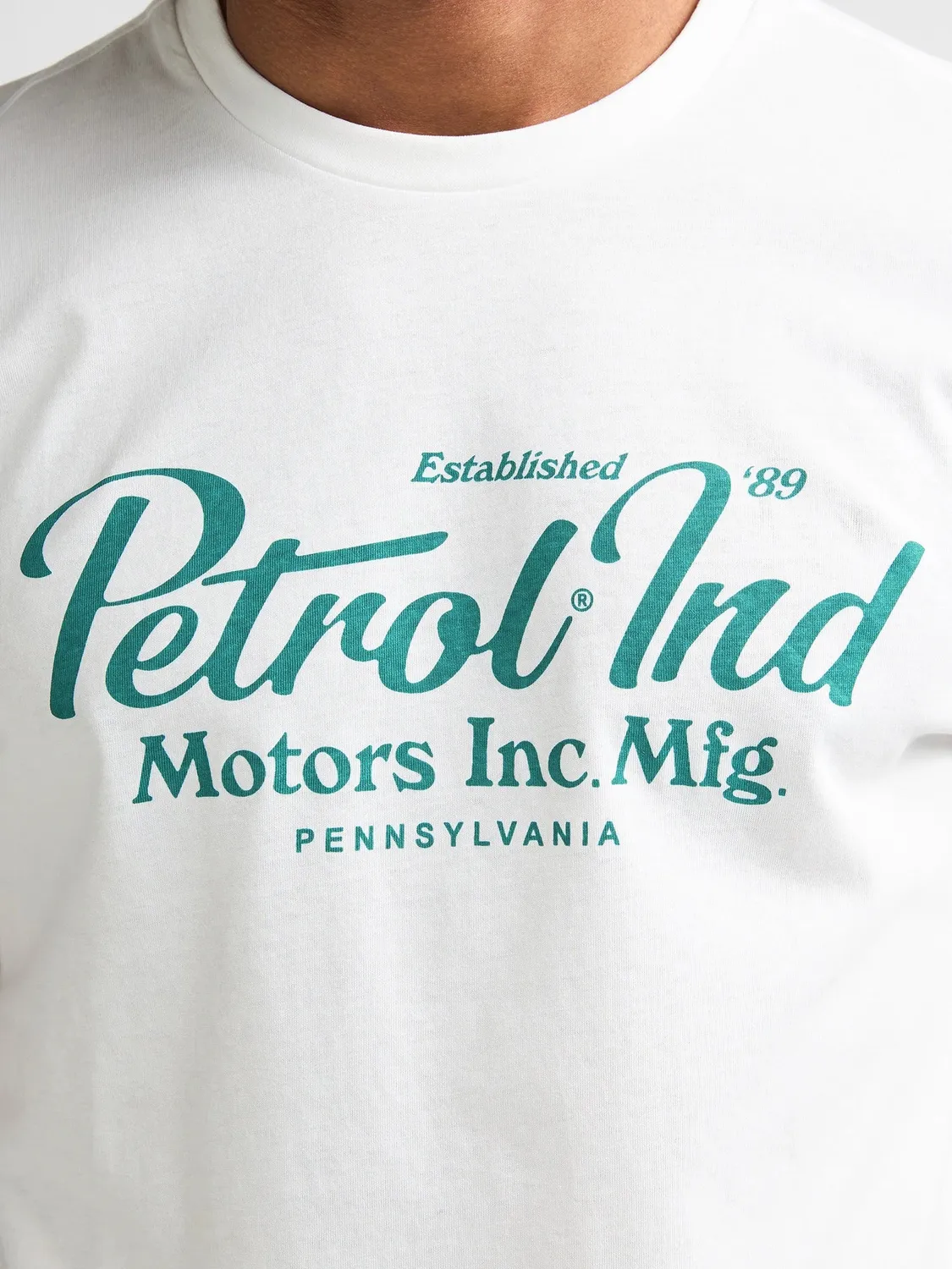 Petrol Industries Anderson t-shirt print bomuld