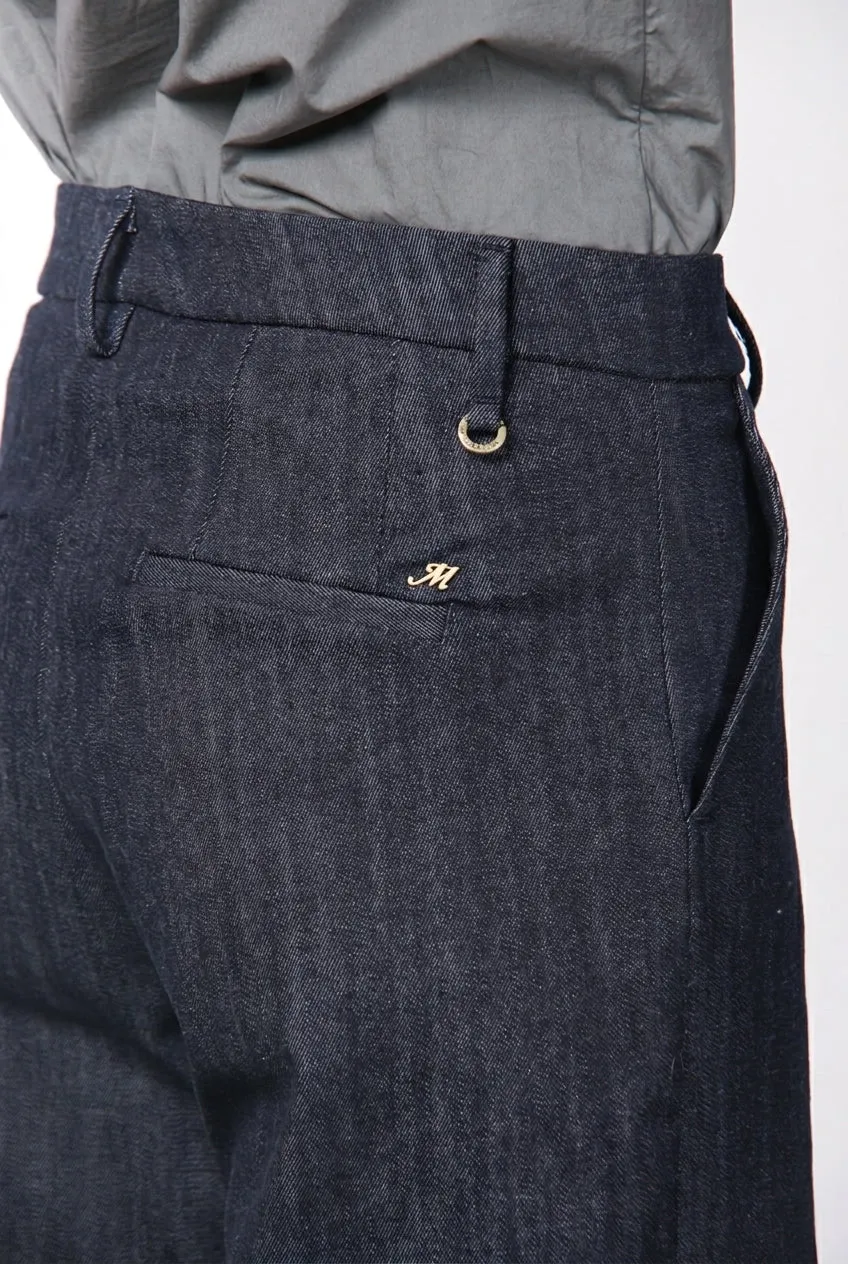 Mason's New York Studio chinos navy straight denim