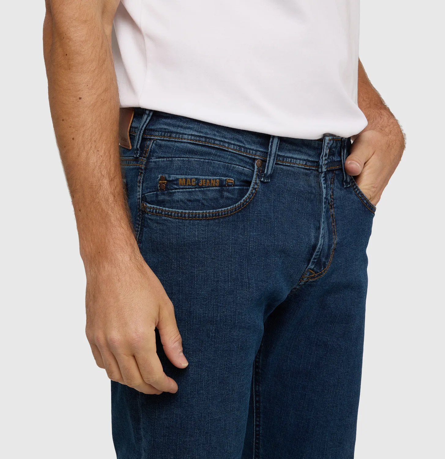 MAC Ben 0384-00-0982L jeans mørkeblå regular fit