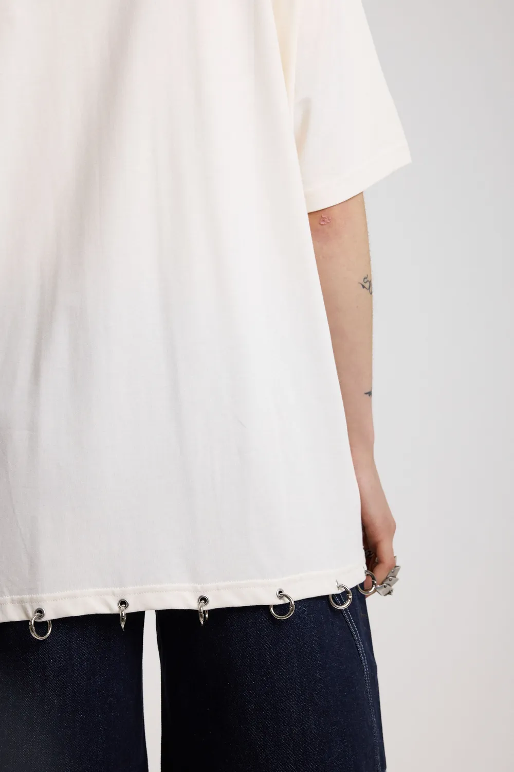The Ragged Priest Deer oversized graphic t-shirt off-white