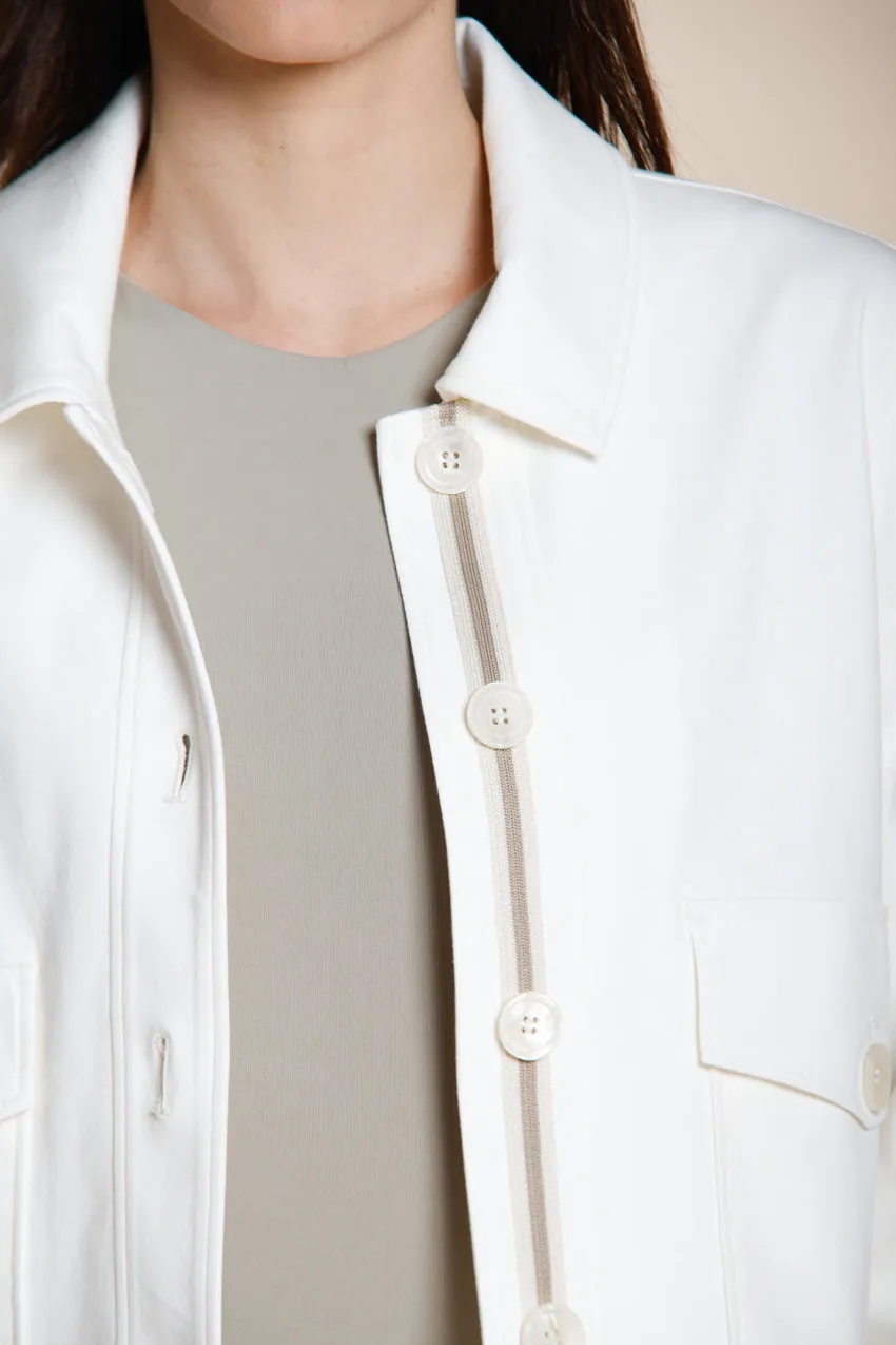 Mason's Odette blazer hvid jersey dame