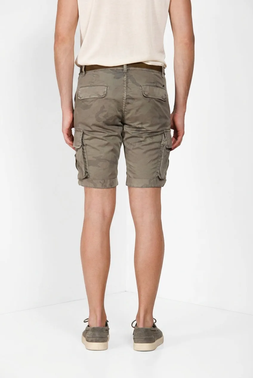 Mason's Chile cargo shorts salvie slim fit