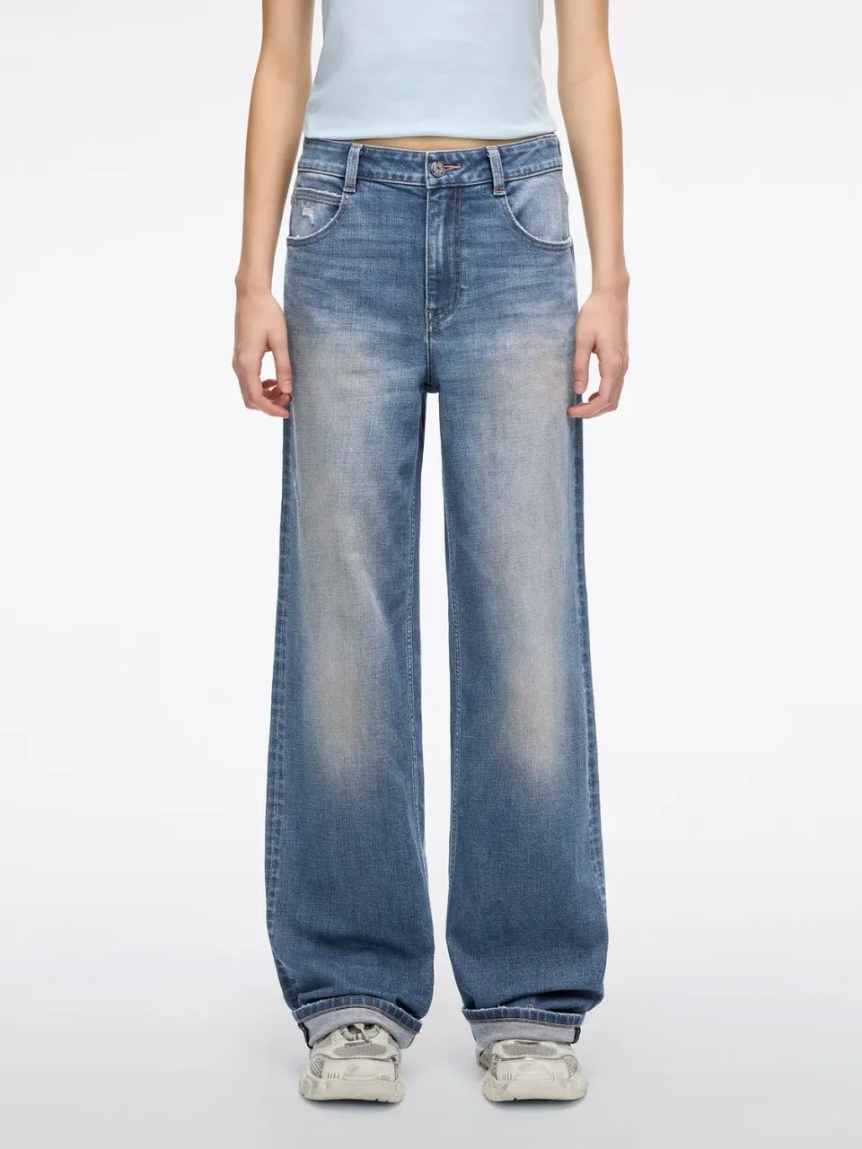 Miss Sixty Straight-Leg Jeans medium blue