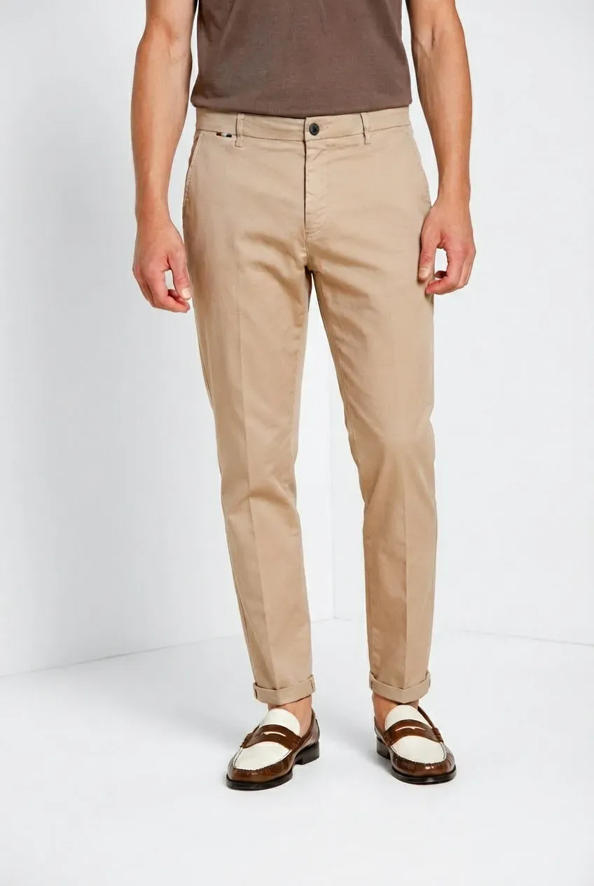 Mason's Osaka chinobukser beige carrot stretch
