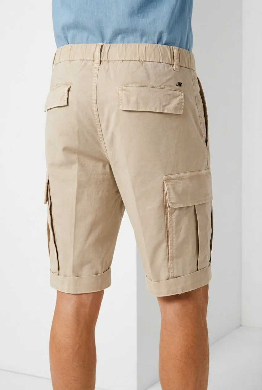 Mason's Cargo M74 bermuda relaxed lys beige