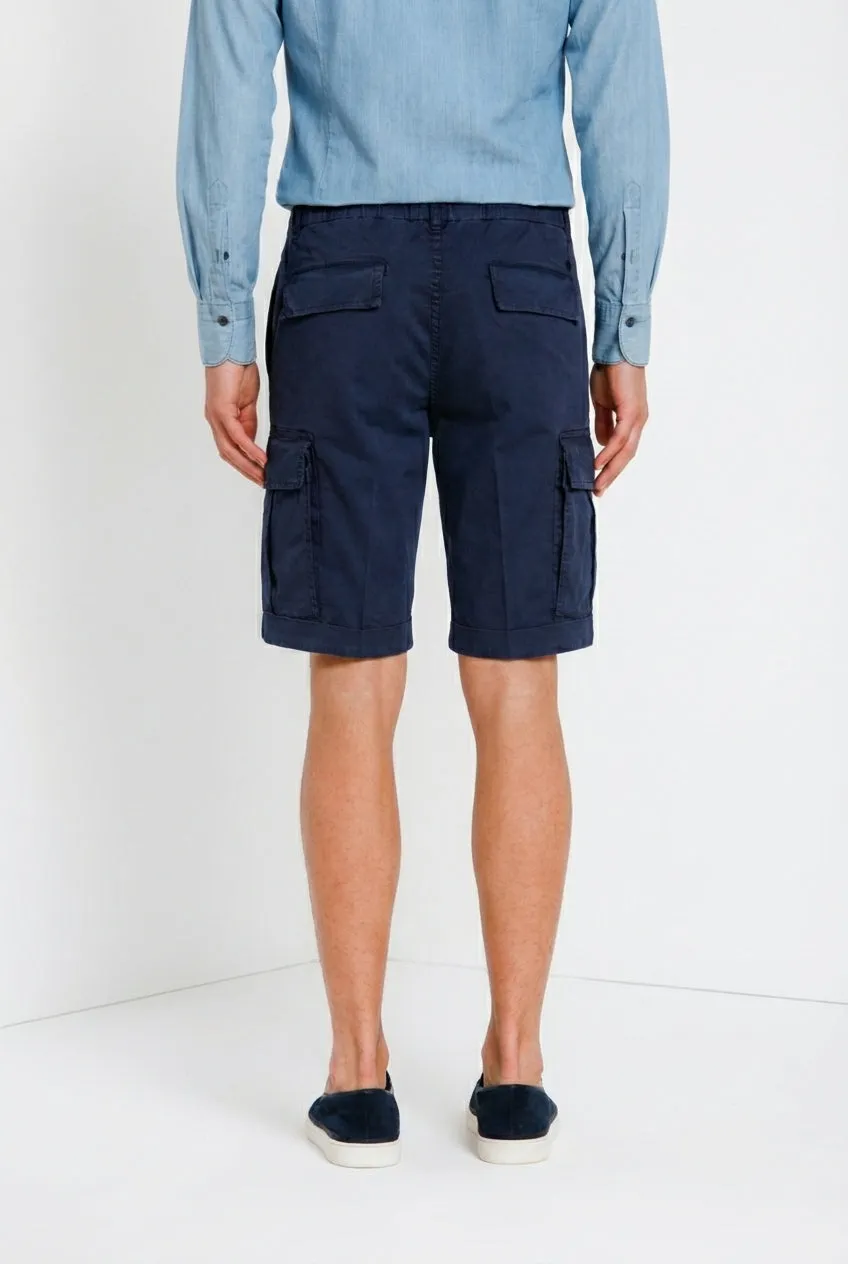 Mason's Cargo M74 cargo bermudashorts navy relaxed