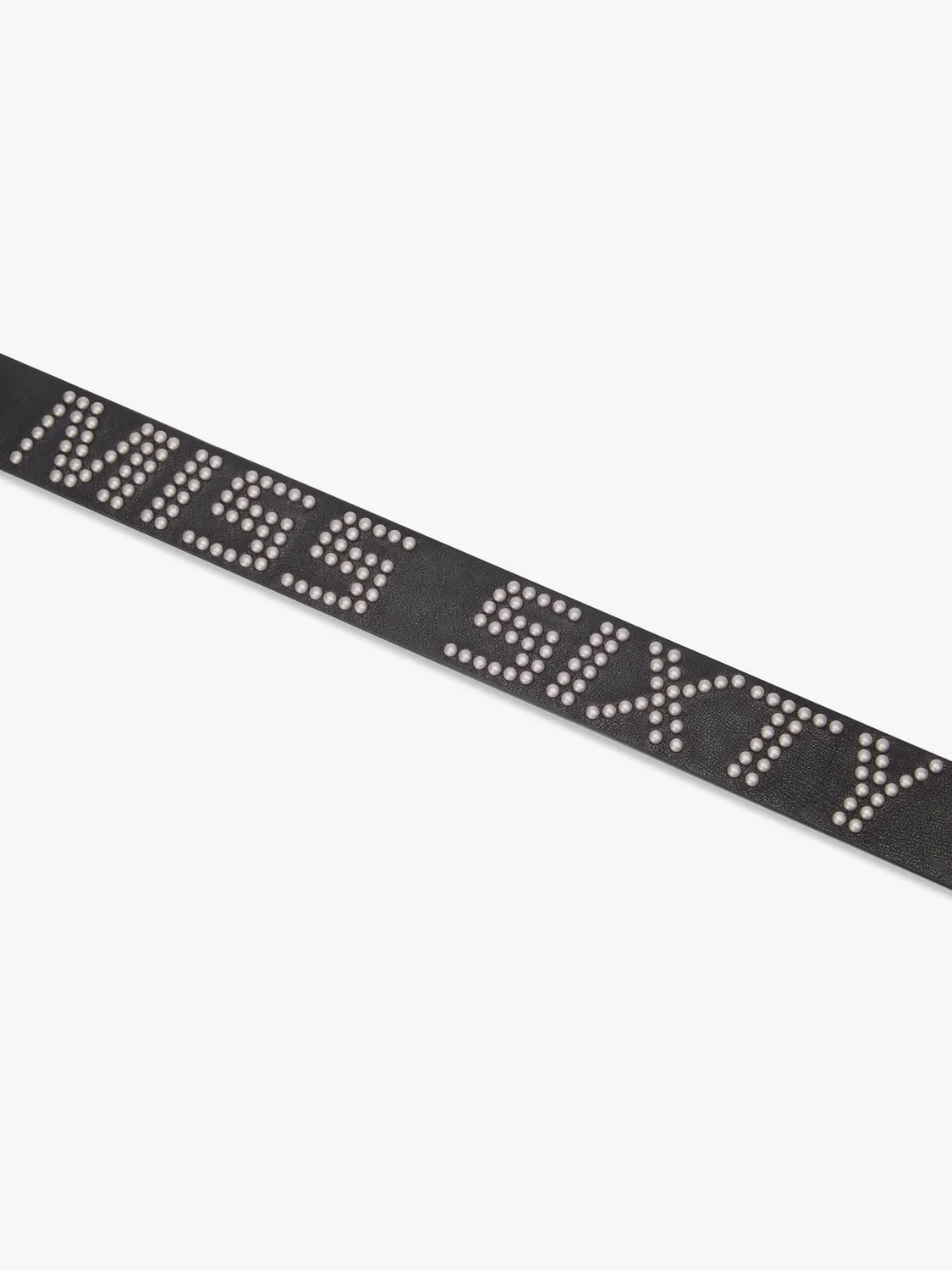 Miss Sixty Studded Bælte sort læder nitter