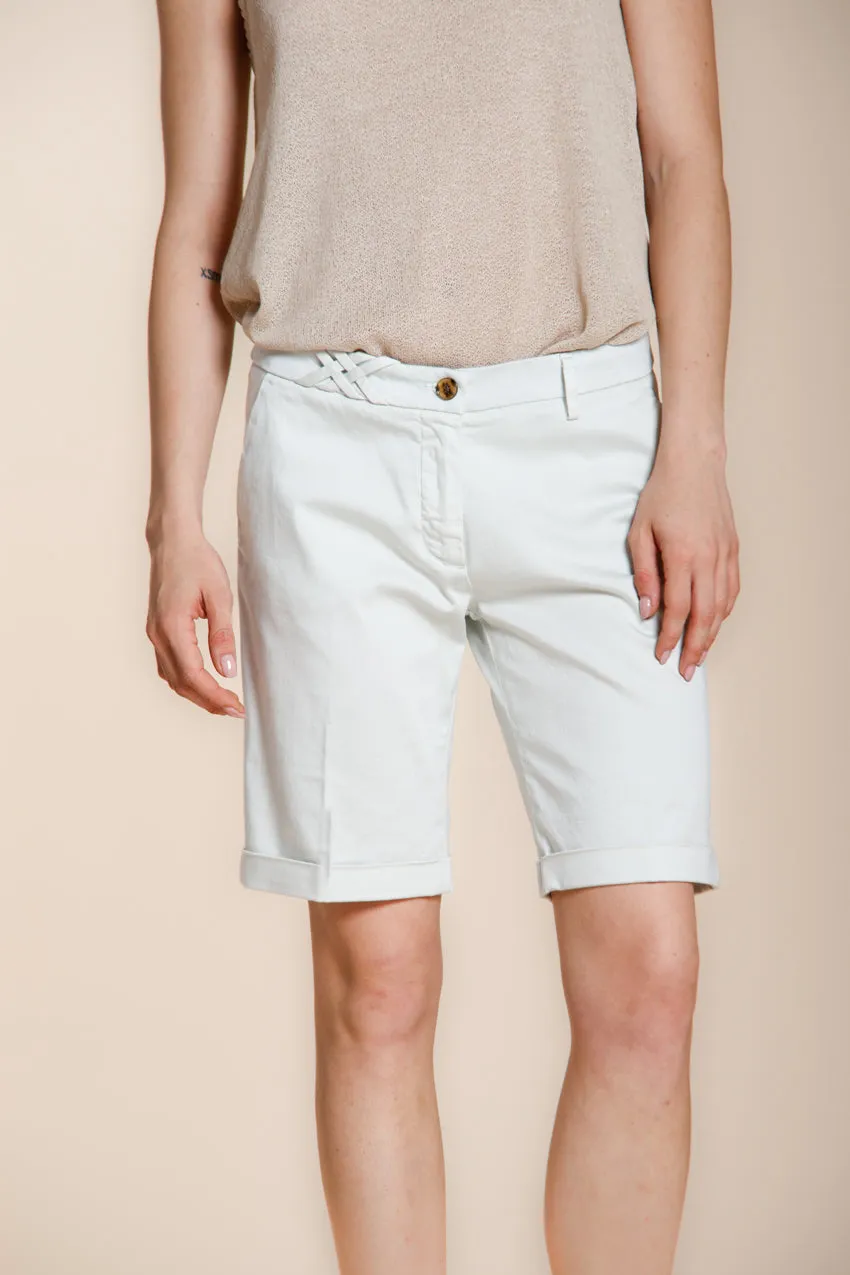 Mason's New York chinoshorts celeste slim stretch