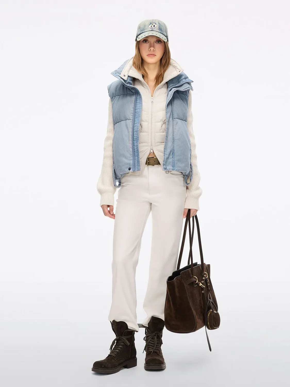 Miss Sixty straight jeans blå varm børstet
