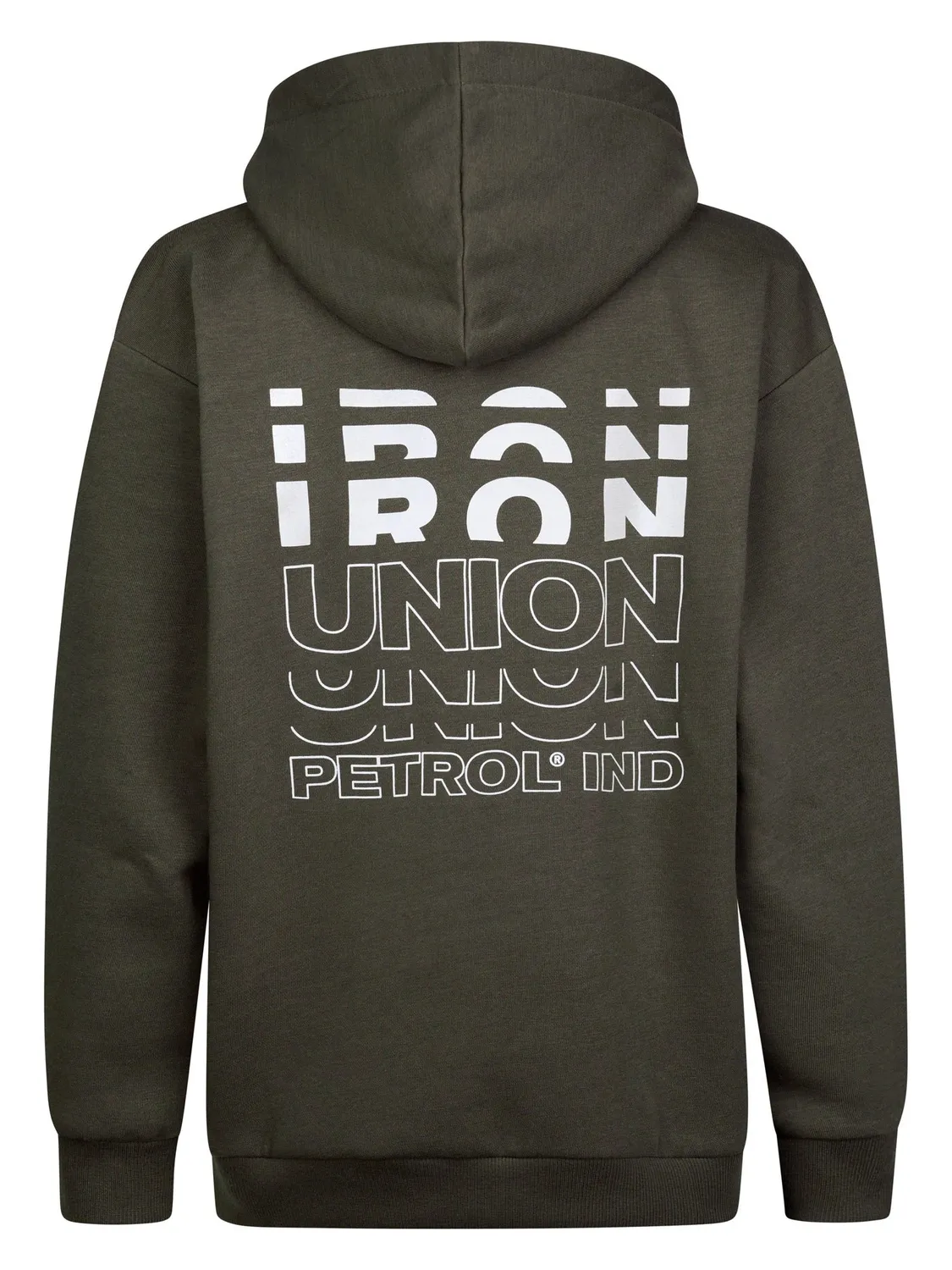 Petrol Industries Ironrun hoodie beluga drenge print