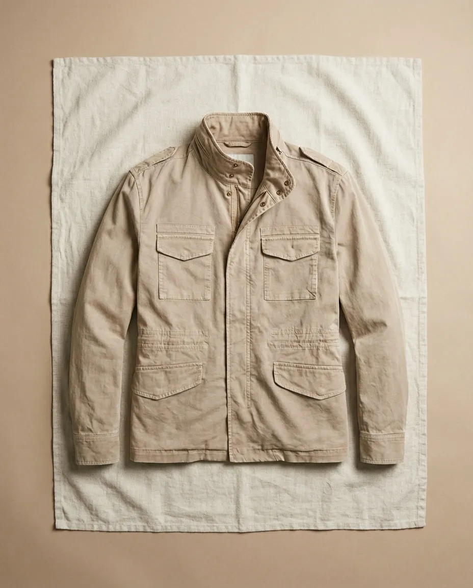 Mason's Jacket M74 jakke sand stretch twill