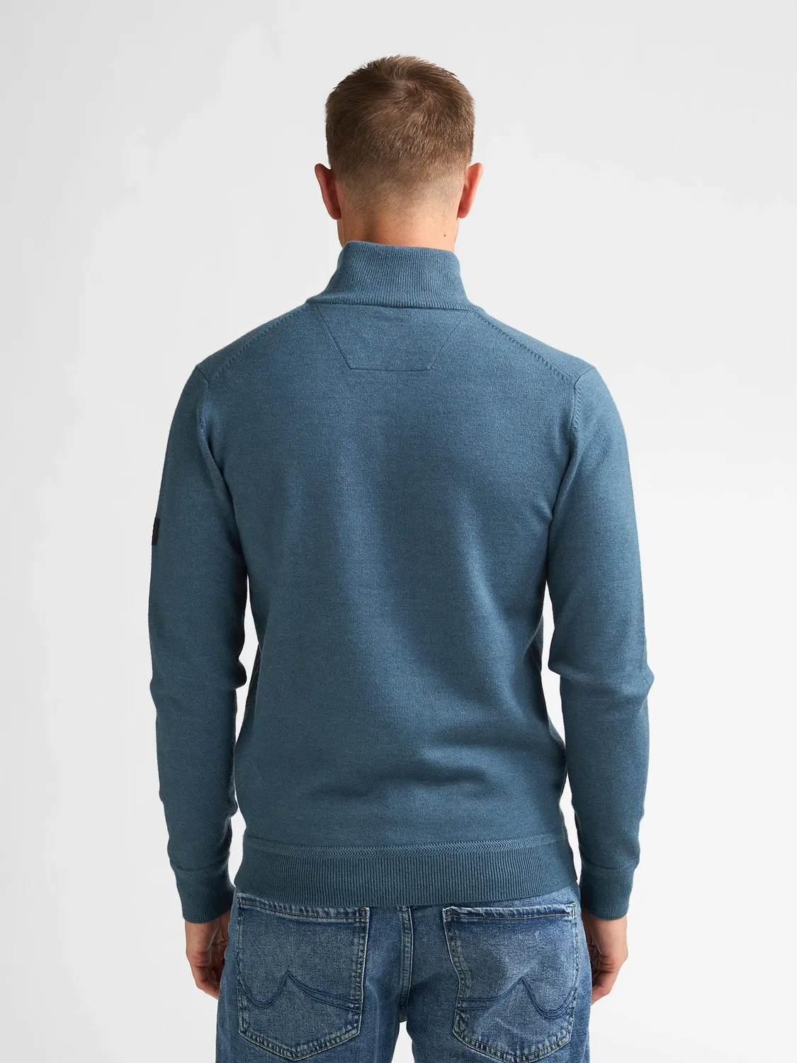 Petrol Industries Steelford strik halfzip lommer