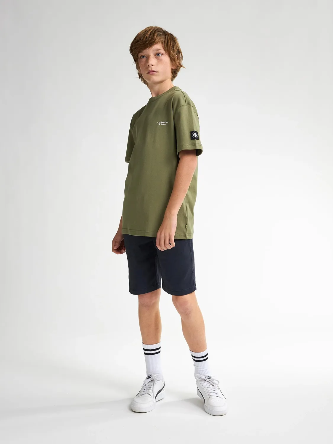 Petrol Industries Flamingview t-shirt dusty army drenge
