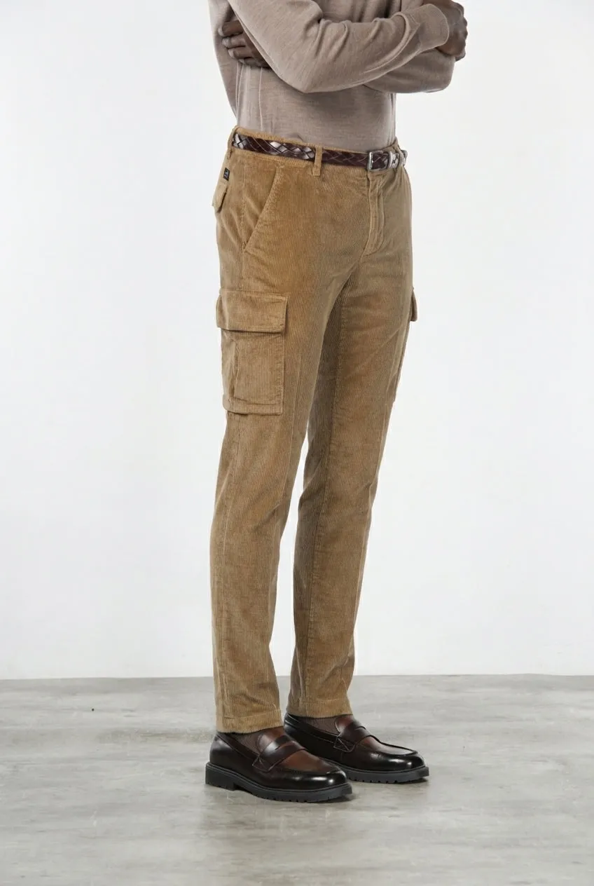 Mason's Chile cargobukser camel fløjl extra slim