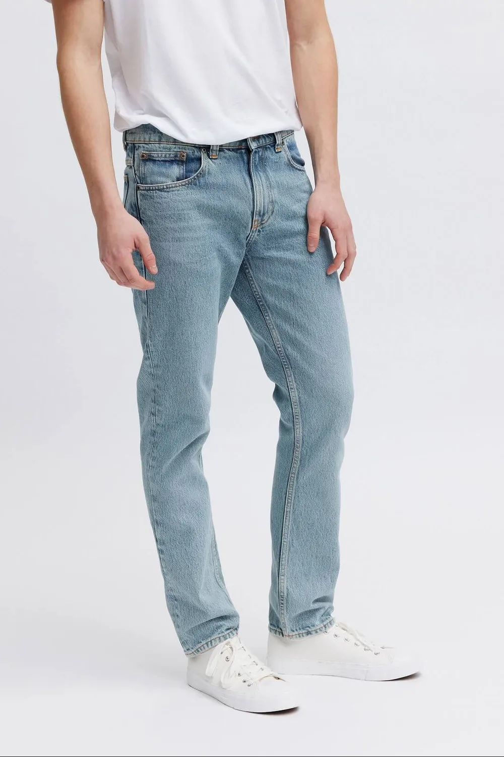 Organsk Element Arctic Classic jeans lyseblå straight