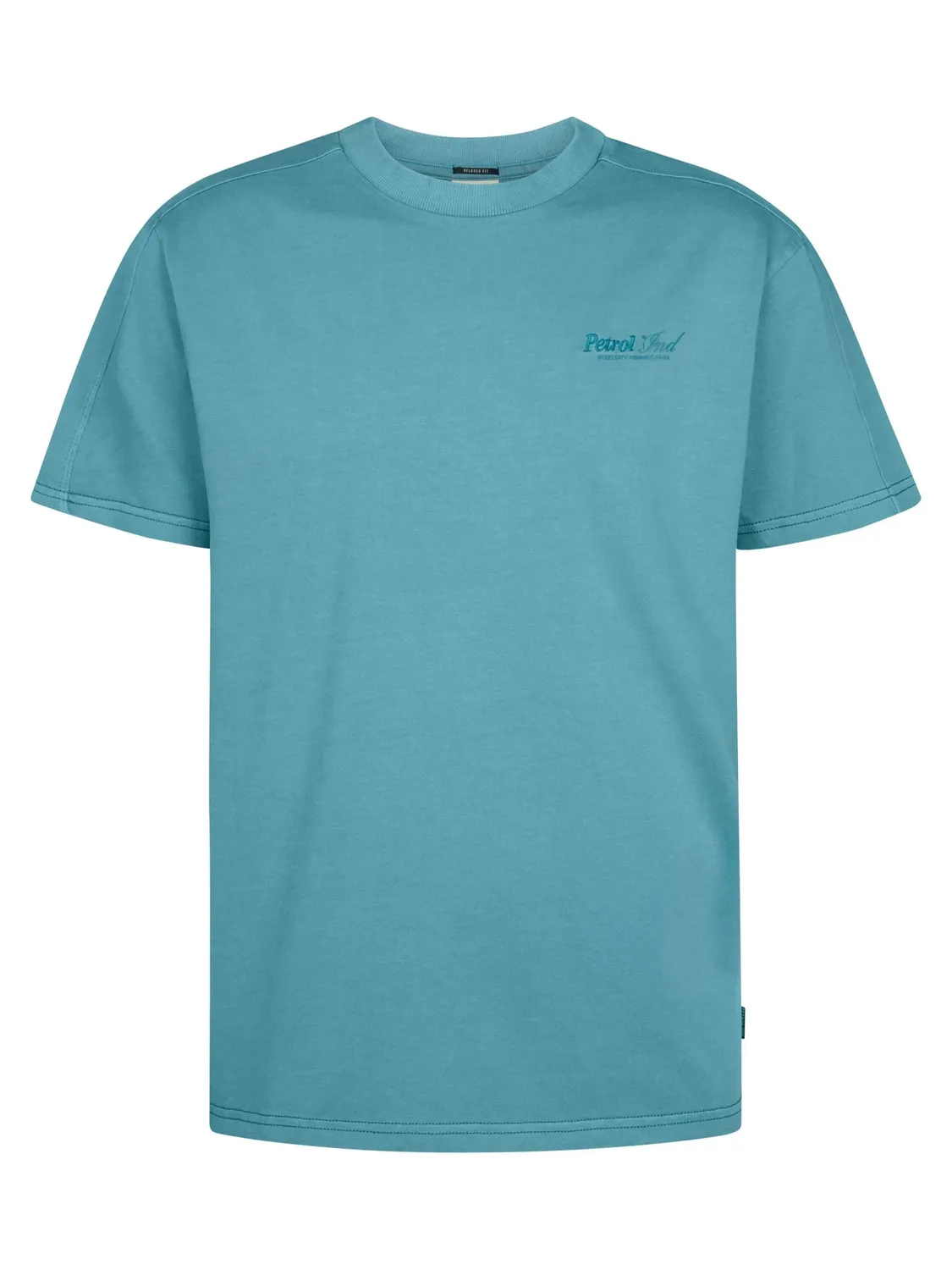 Petrol Industries Tanner T-shirt Iron Blue bomuld