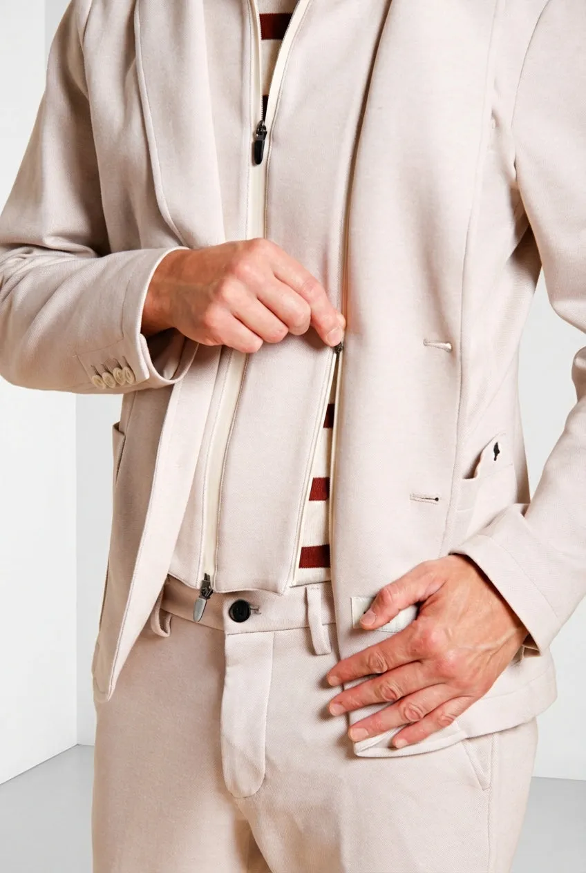Mason's Da Vinci Golf blazer lysebeige stretch
