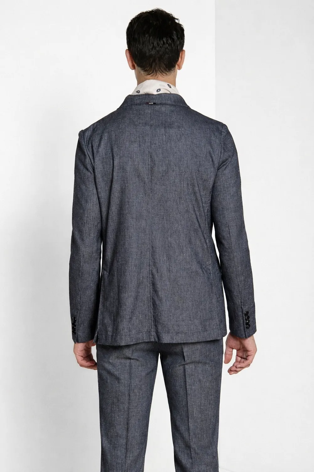 Mason's Summer blazer mørkeblå dobbeltradet
