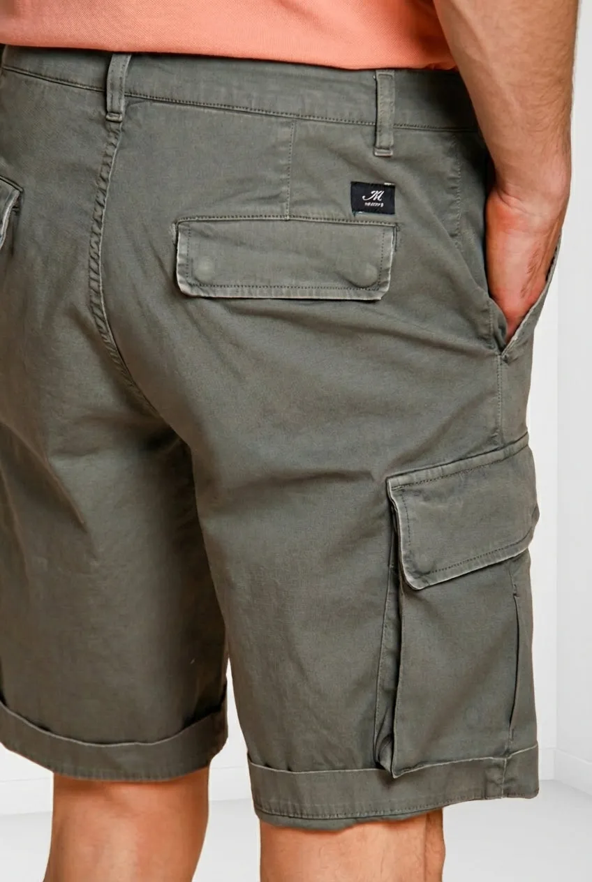 Mason's Chile cargo shorts militærgrøn slim fit