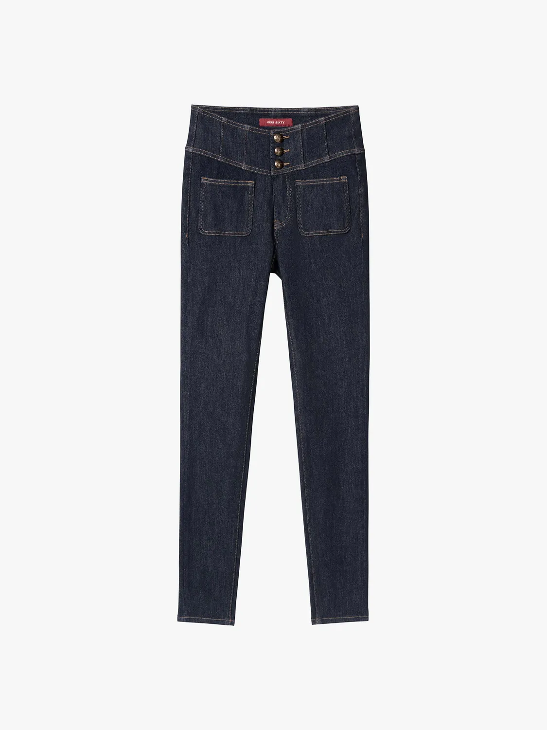 Miss Sixty Glenda Plus 5 skinny jeans mørkeblå