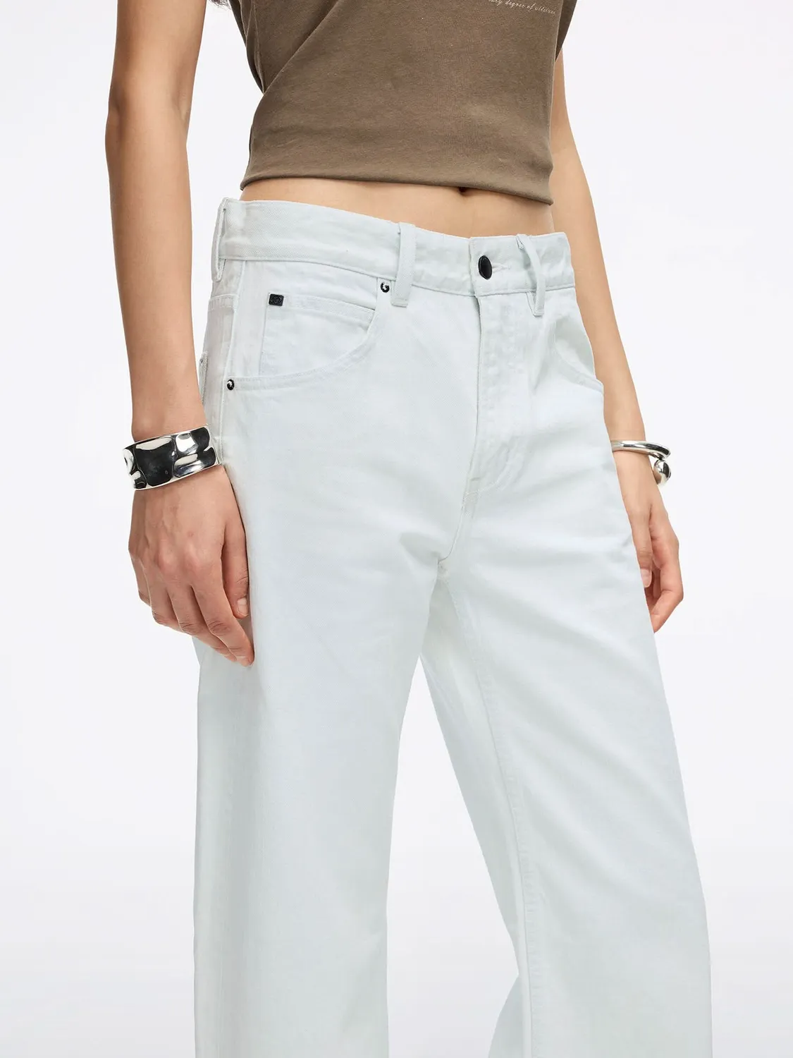 Miss Sixty Everyday Anni straight jeans lyseblå rigid